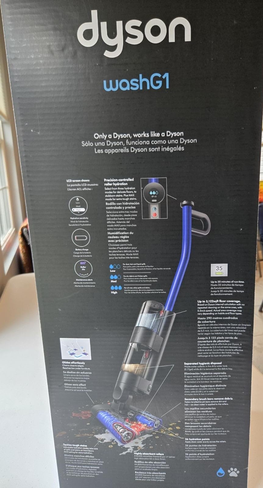  Dyson wet vacuum cleaner cordless g1