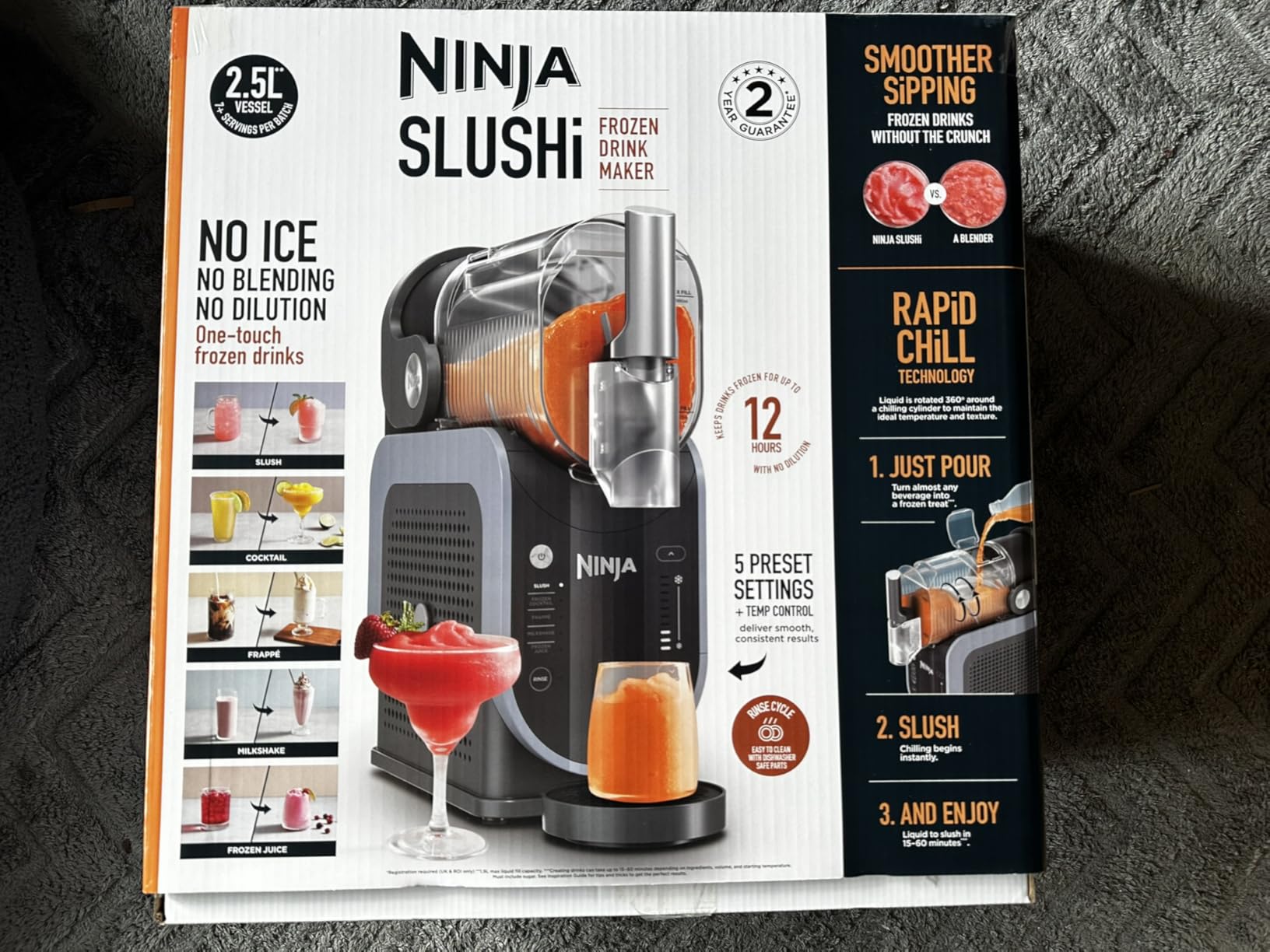  Ninja slushi fs301 frozen drinks maker 