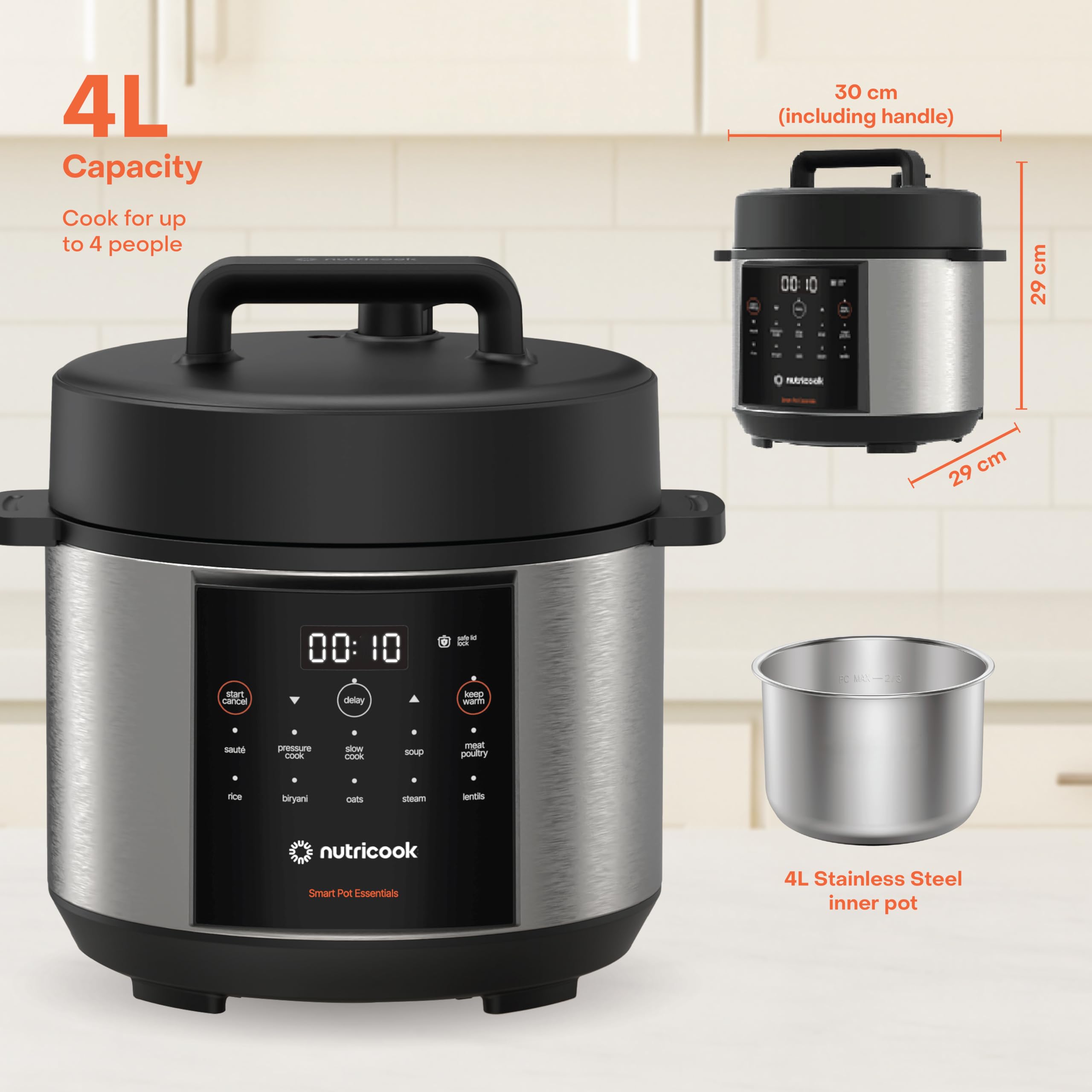  Nutricook smart pot 4 multicooker sp150