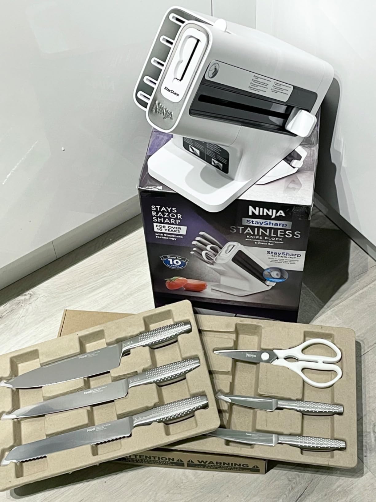  Ninja staysharp knife 6piece