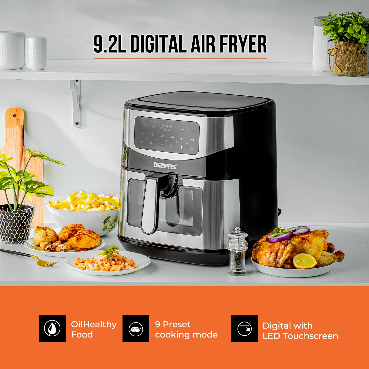  Geepas air fryer 37524