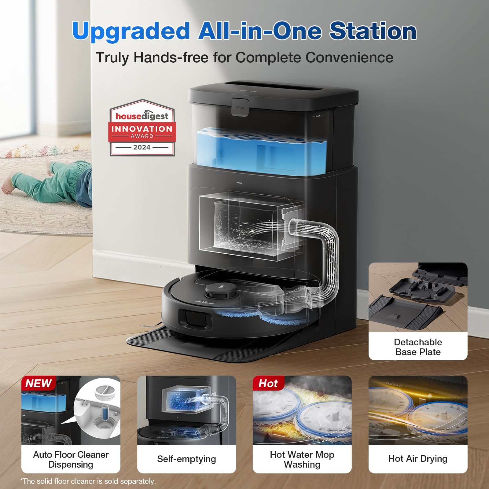  Ecovacs robot vacuum mop n30 pro omni