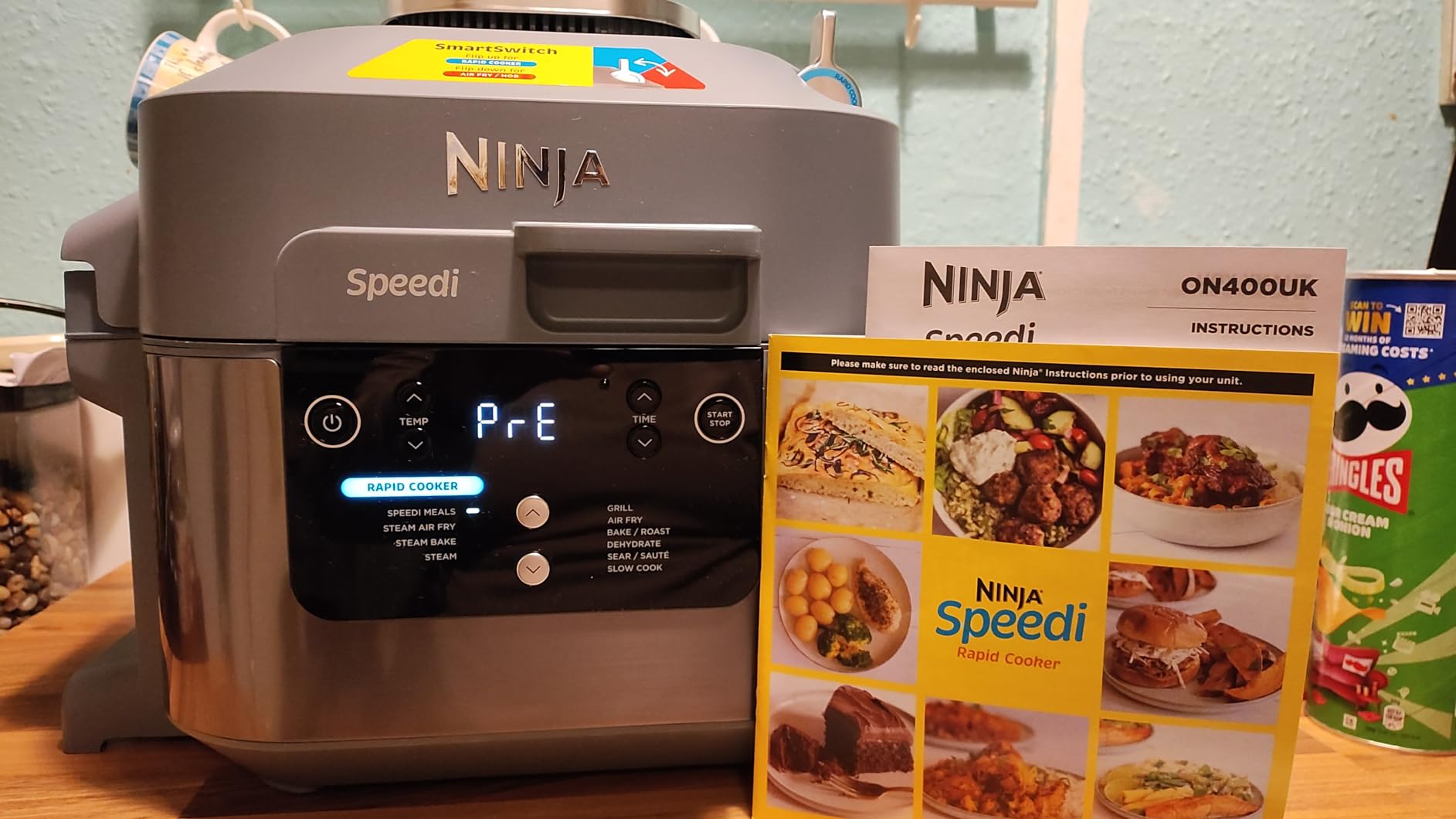  Ninja speedi on400 air fryer