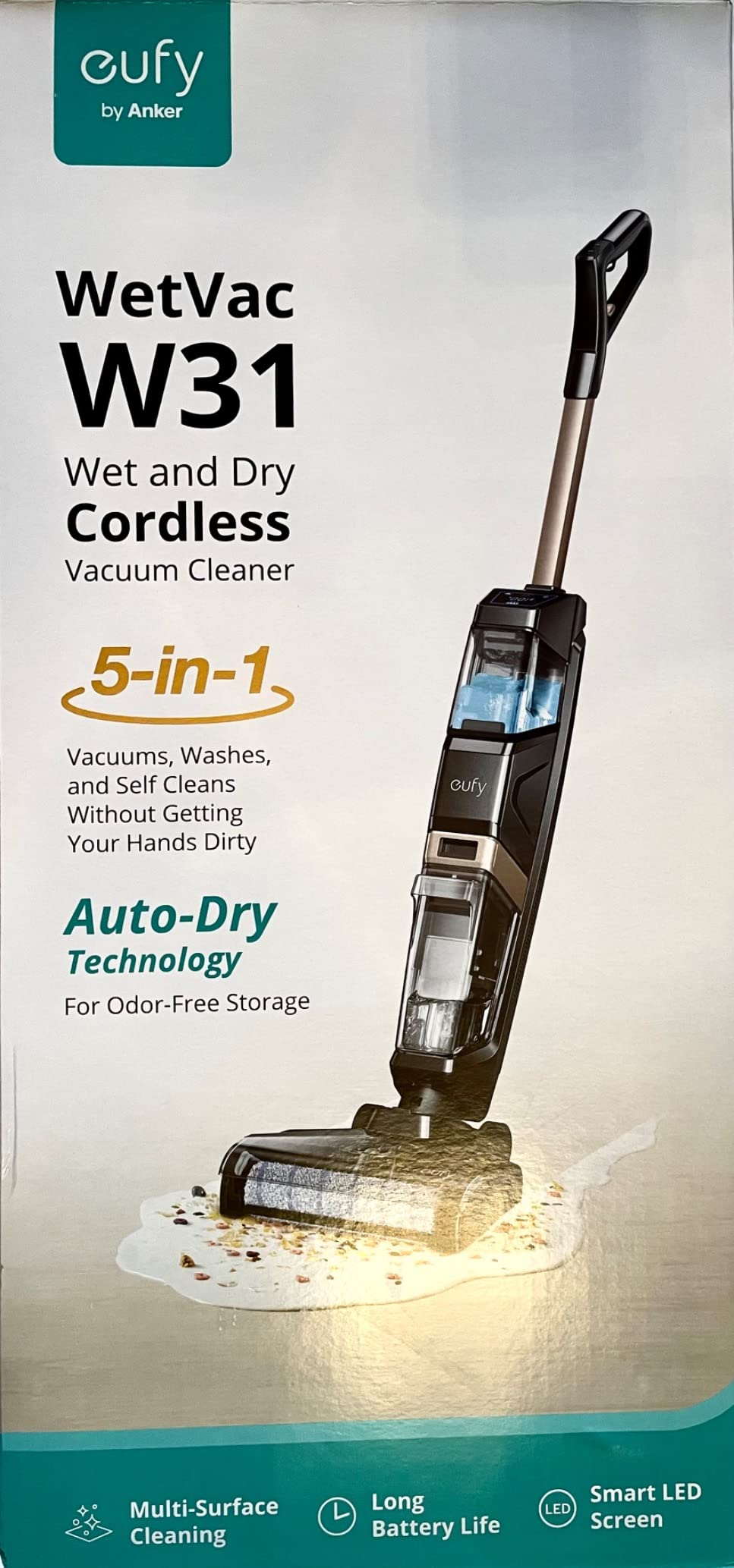 Eufy by Anker wetvac cordless cleaner w31