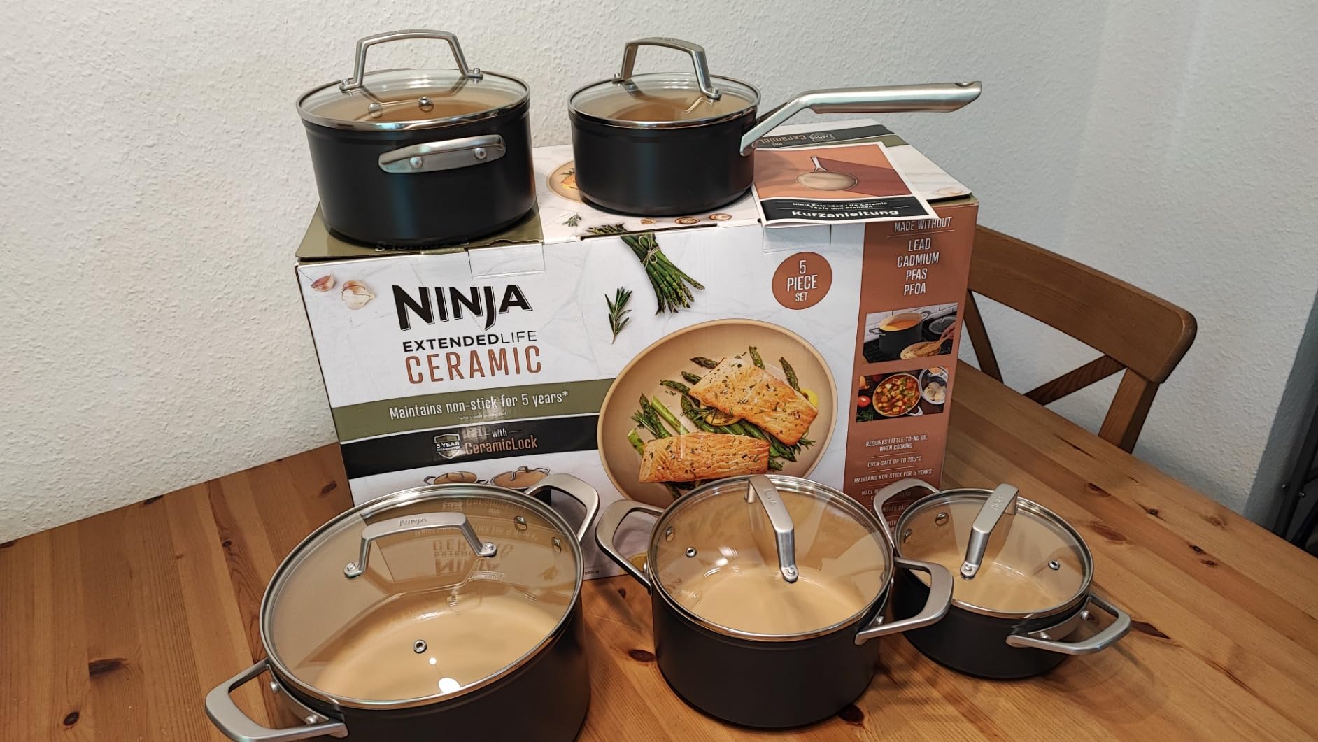  Ninja extended life cooking set 
