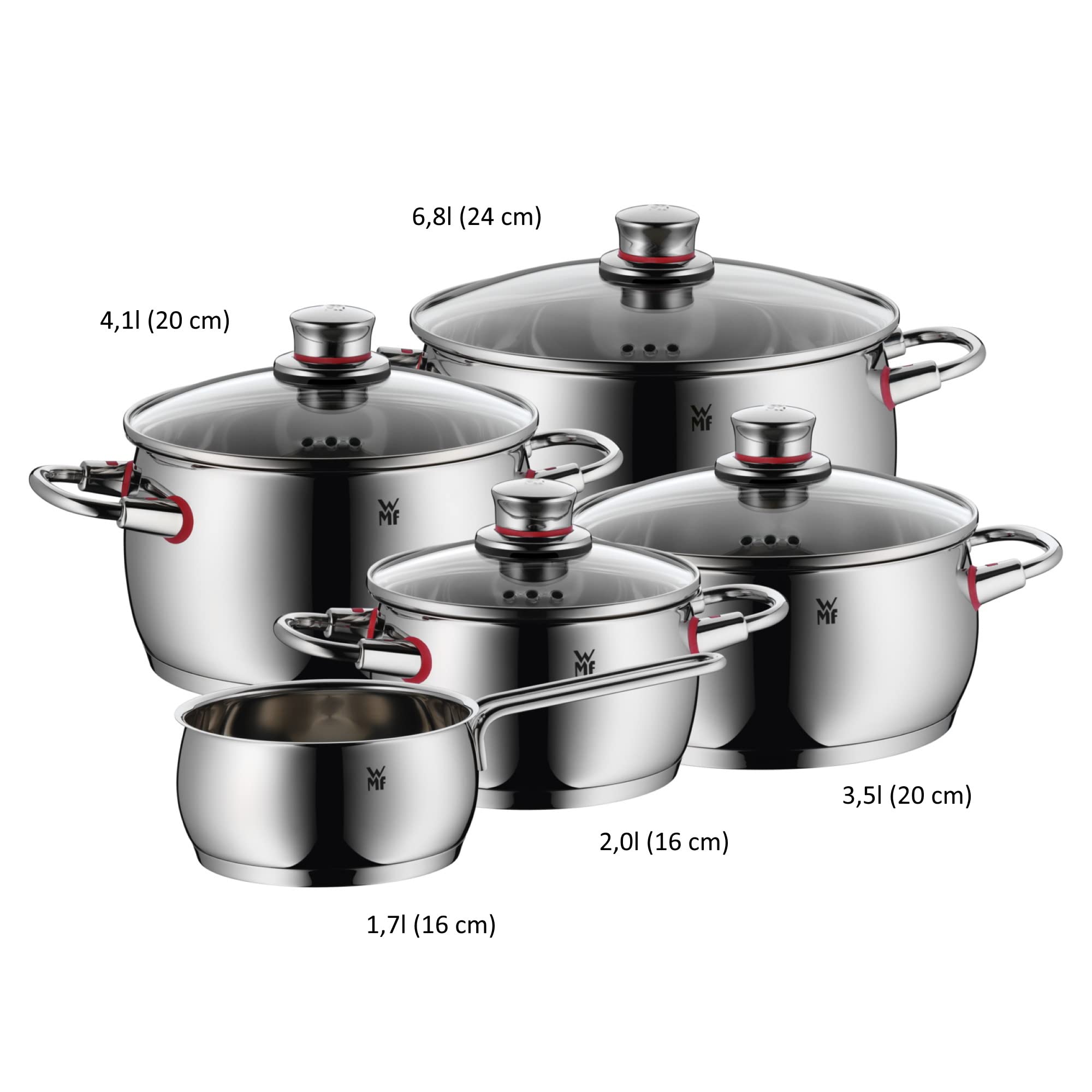  Wmf quality one 5pcs cromargan