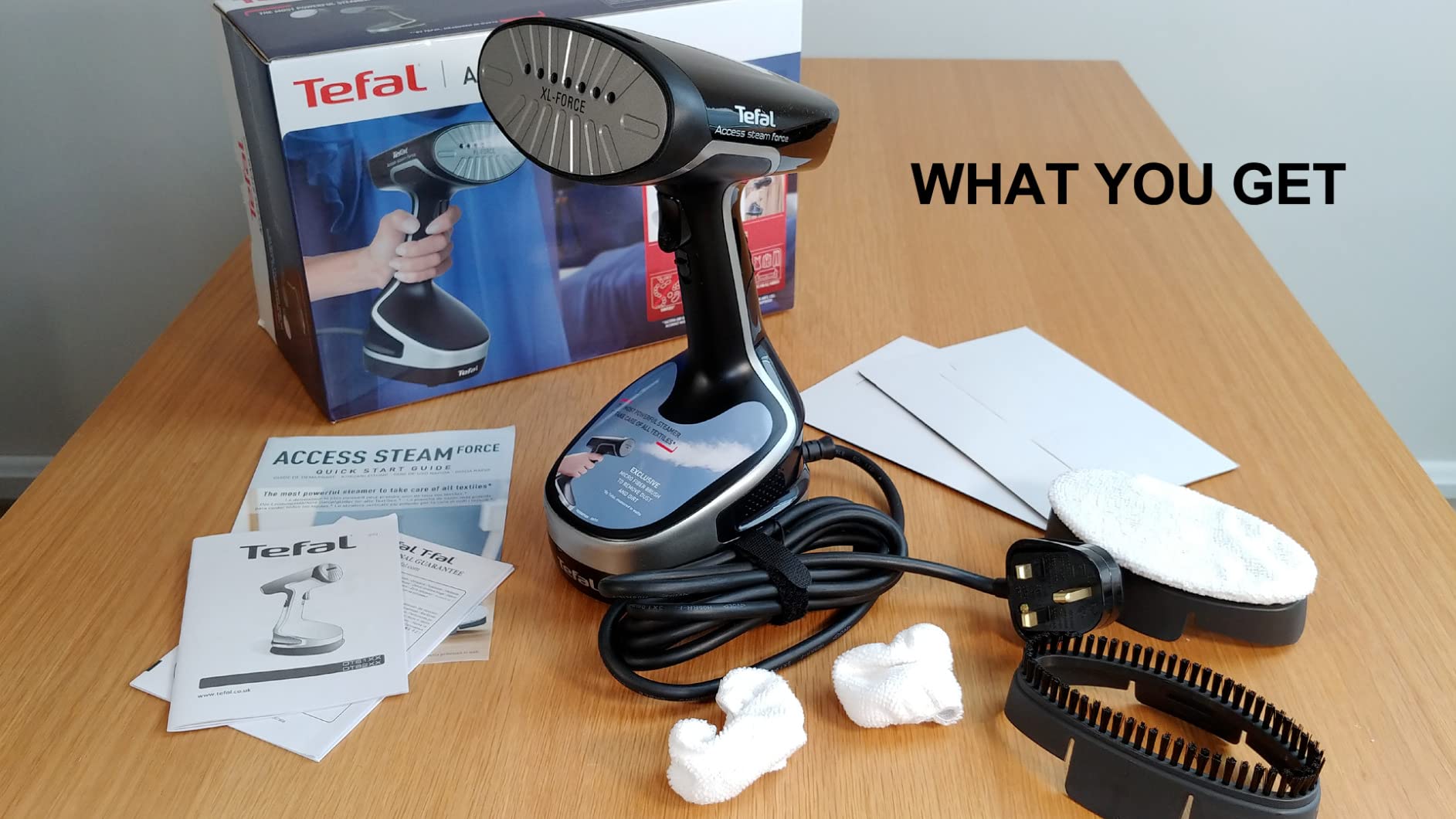  Tefal handheld access steam force dt8250