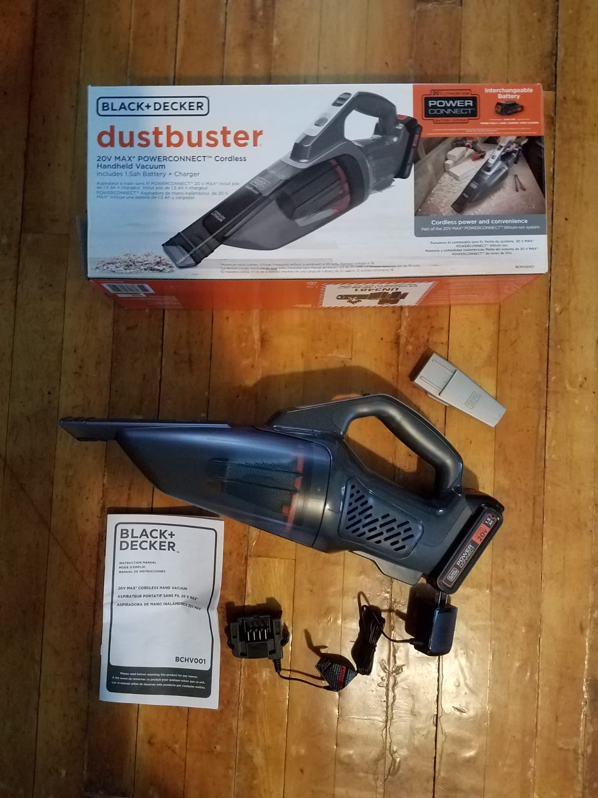  Black+decker bchv001c1 handheld vacuum