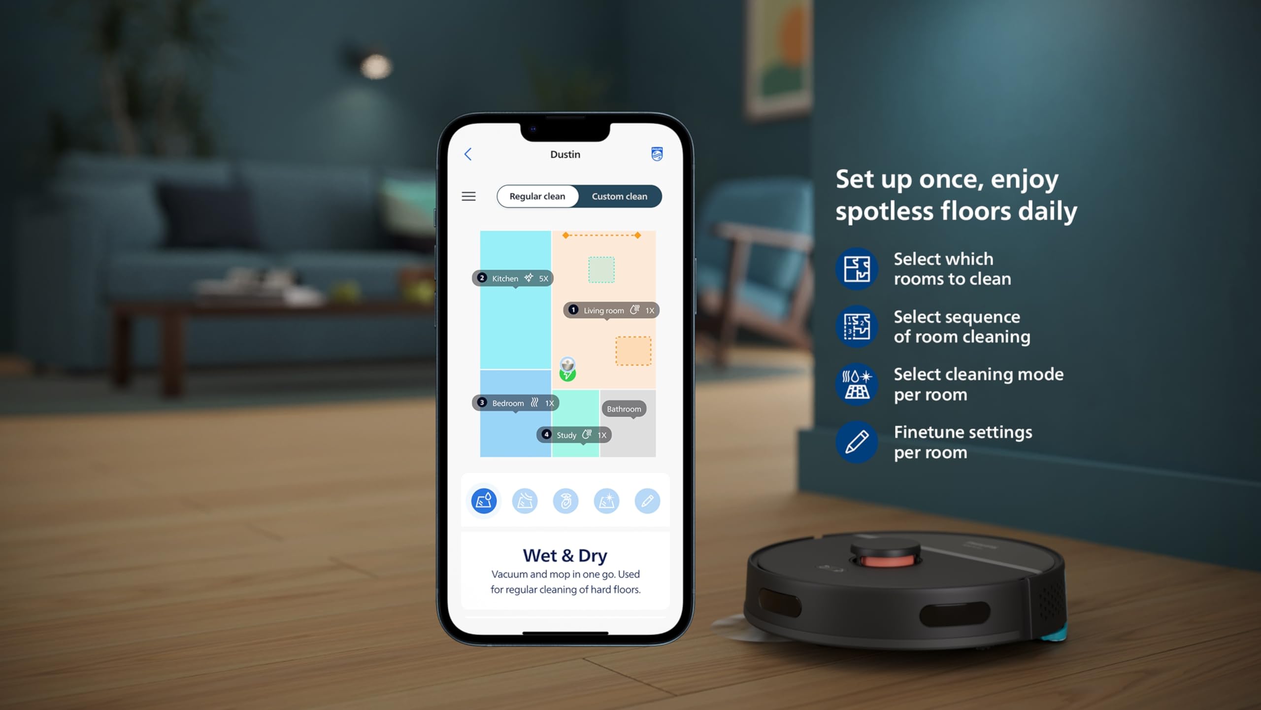  Philips robot vacuum xu3000