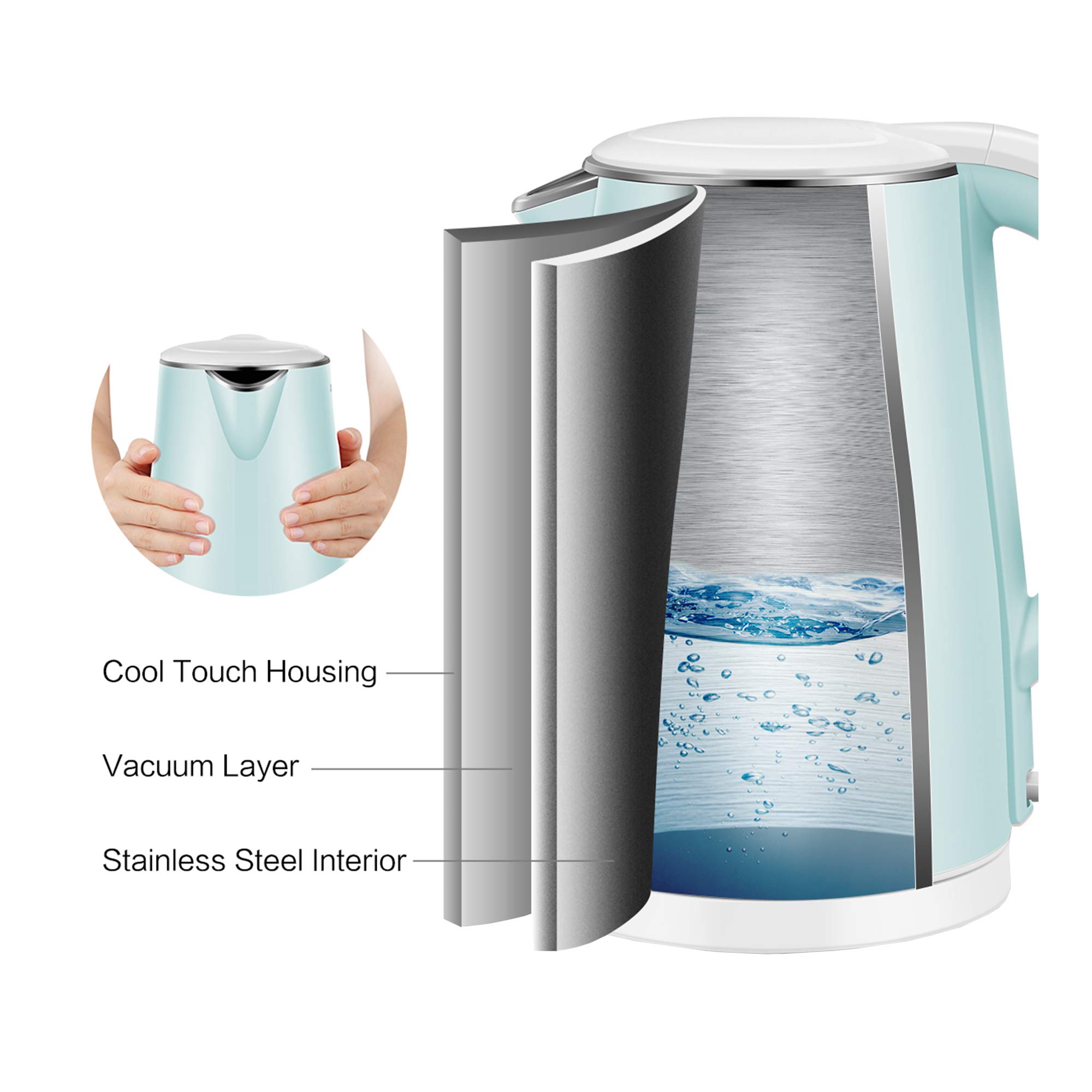  Midea electric kettle 1705