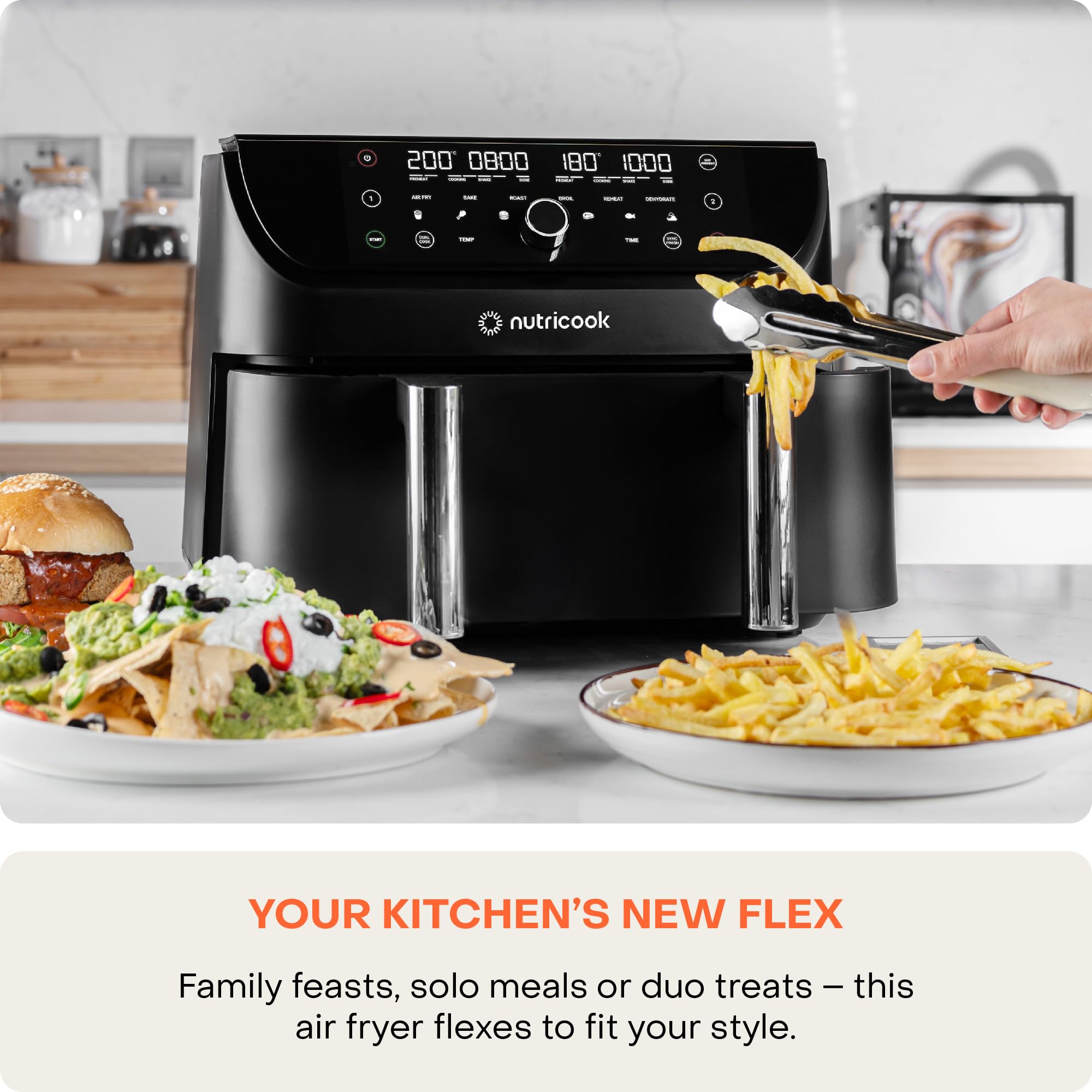  Nutricook afd285 air fryer duo