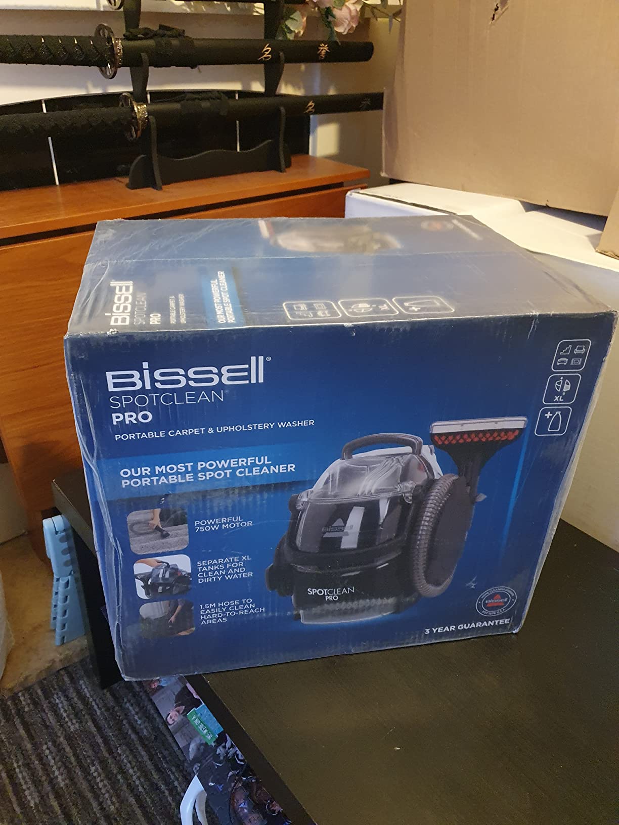 Bissell spotclean pro portable carpet cleaner 1558