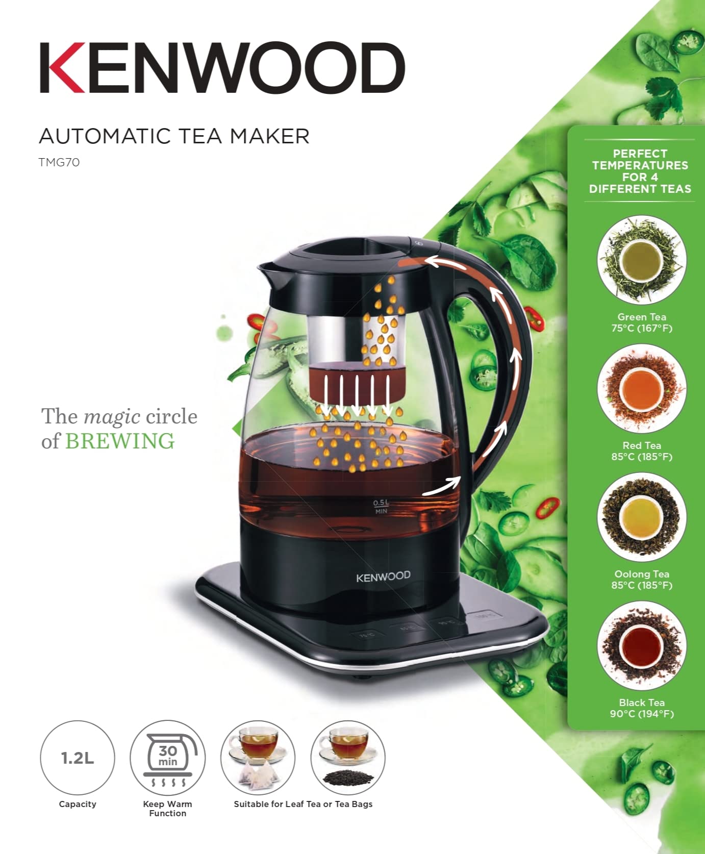  Kenwood tea maker TMG70