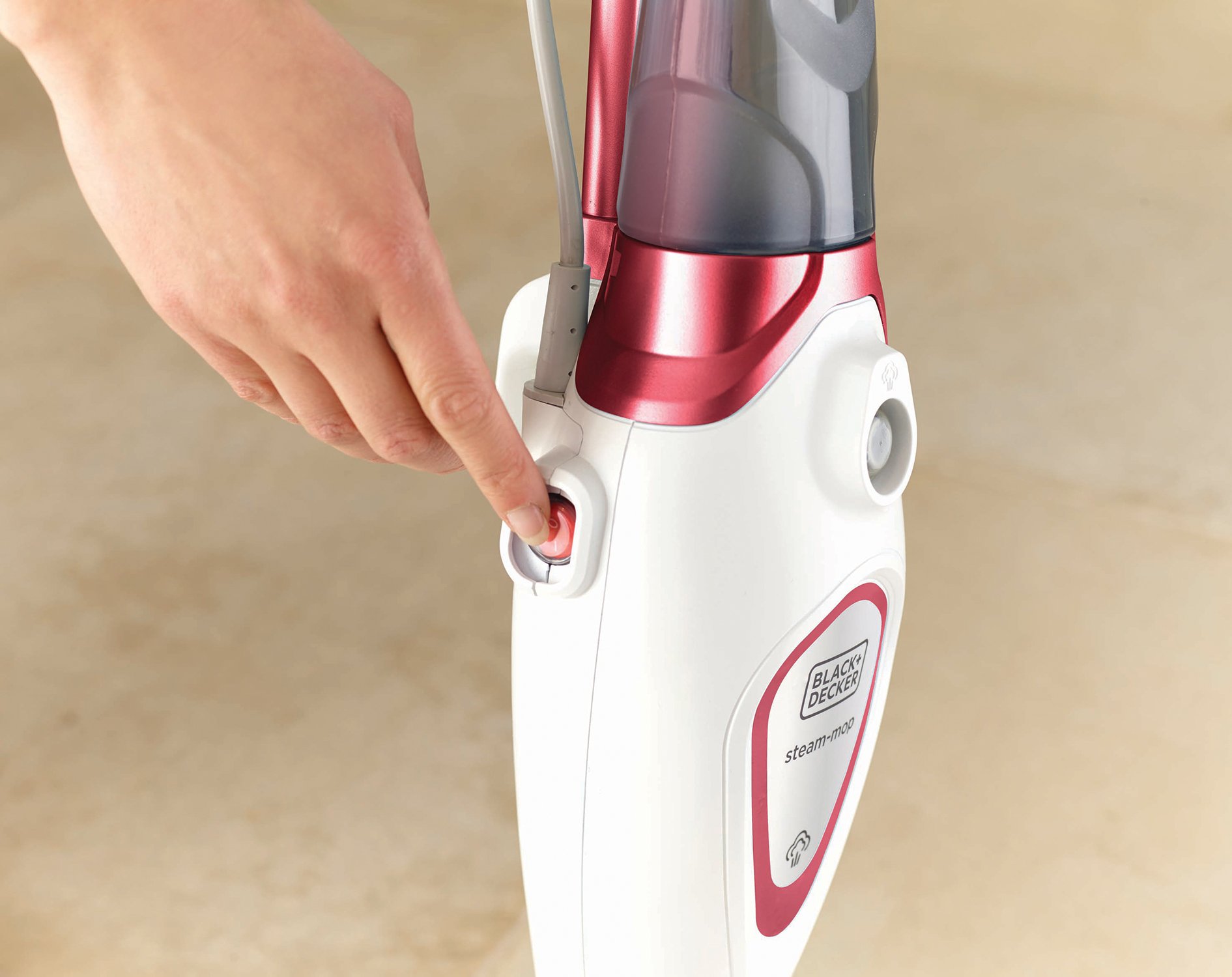  Black+decker bds1616r steam mop
