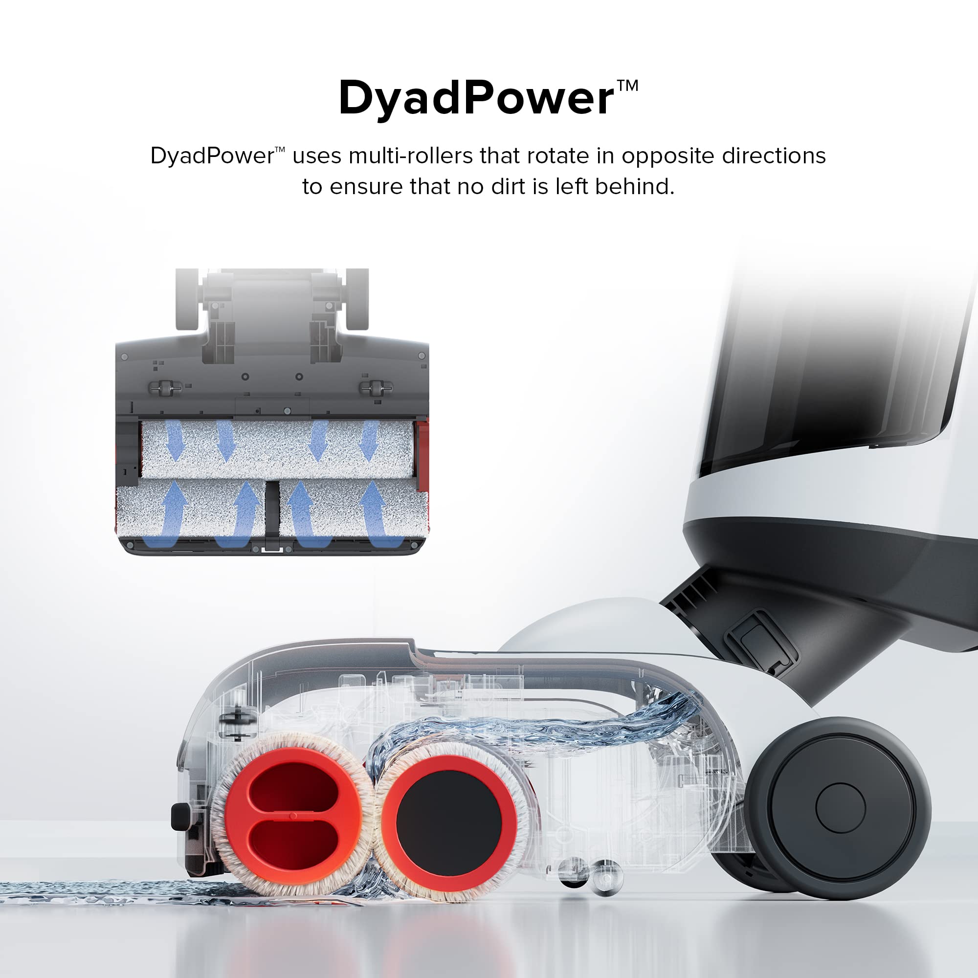  Roborock dyad pro vacuum cleaning wet and dry
