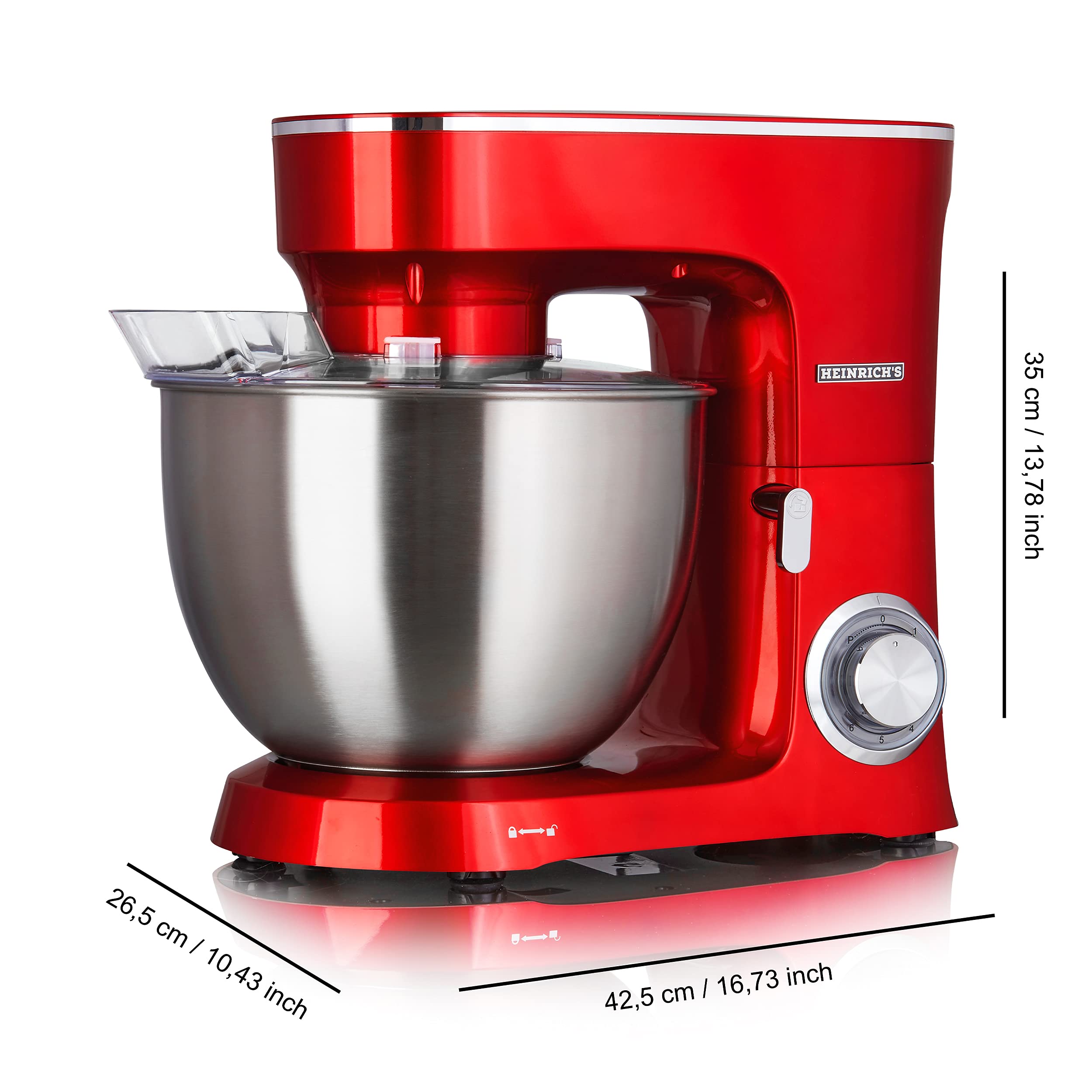  Heinrichs stand mixer hkm8078