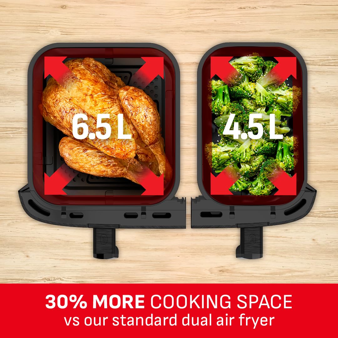  Tefal dual air fryer ey942