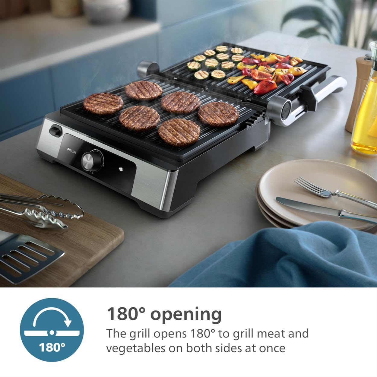  Philips contact grill hd6301