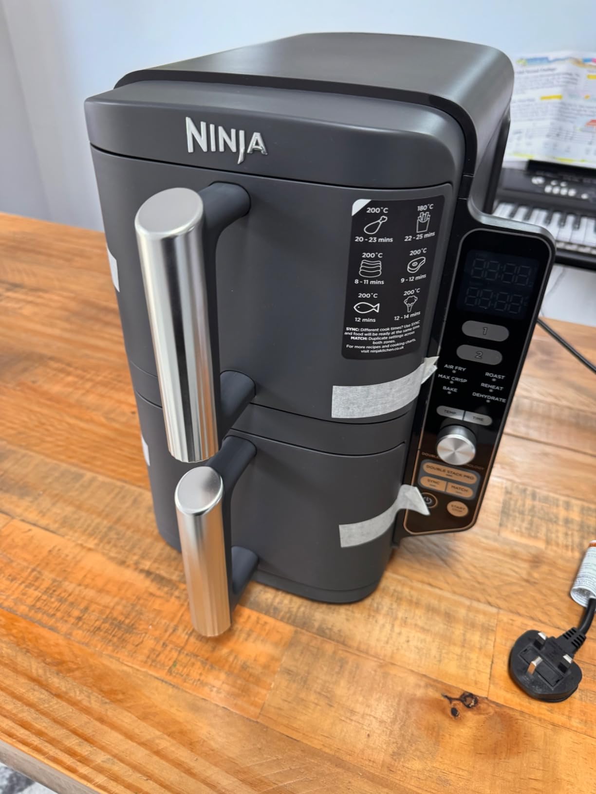  Ninja double stack air fryer sl400uk