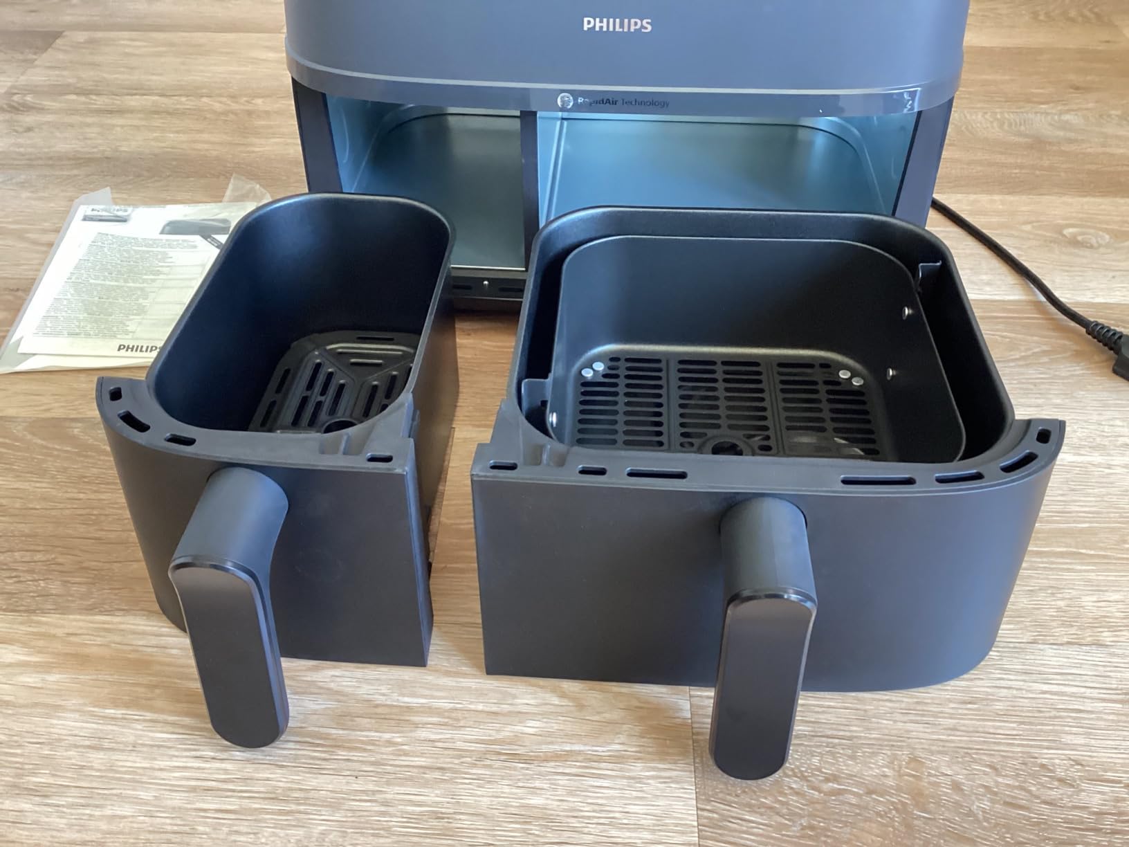  Philips dual air fryer na350