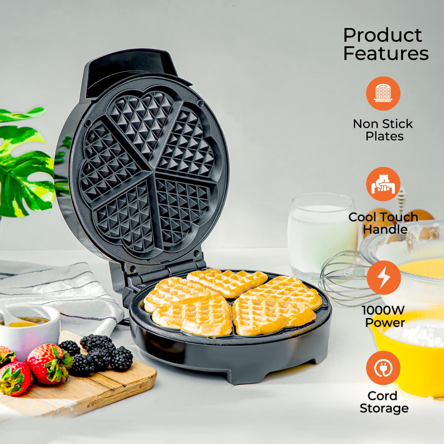  Geepas waffle maker gwm36538