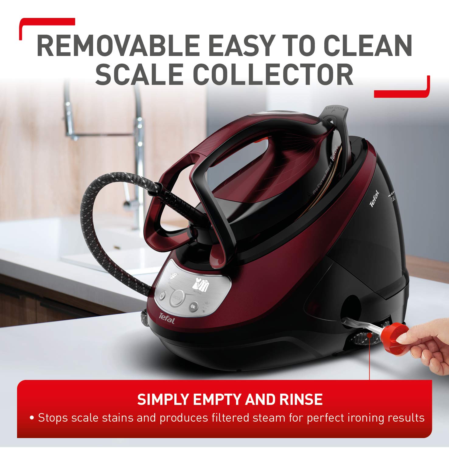  Tefal gv9230 steam iron express protect