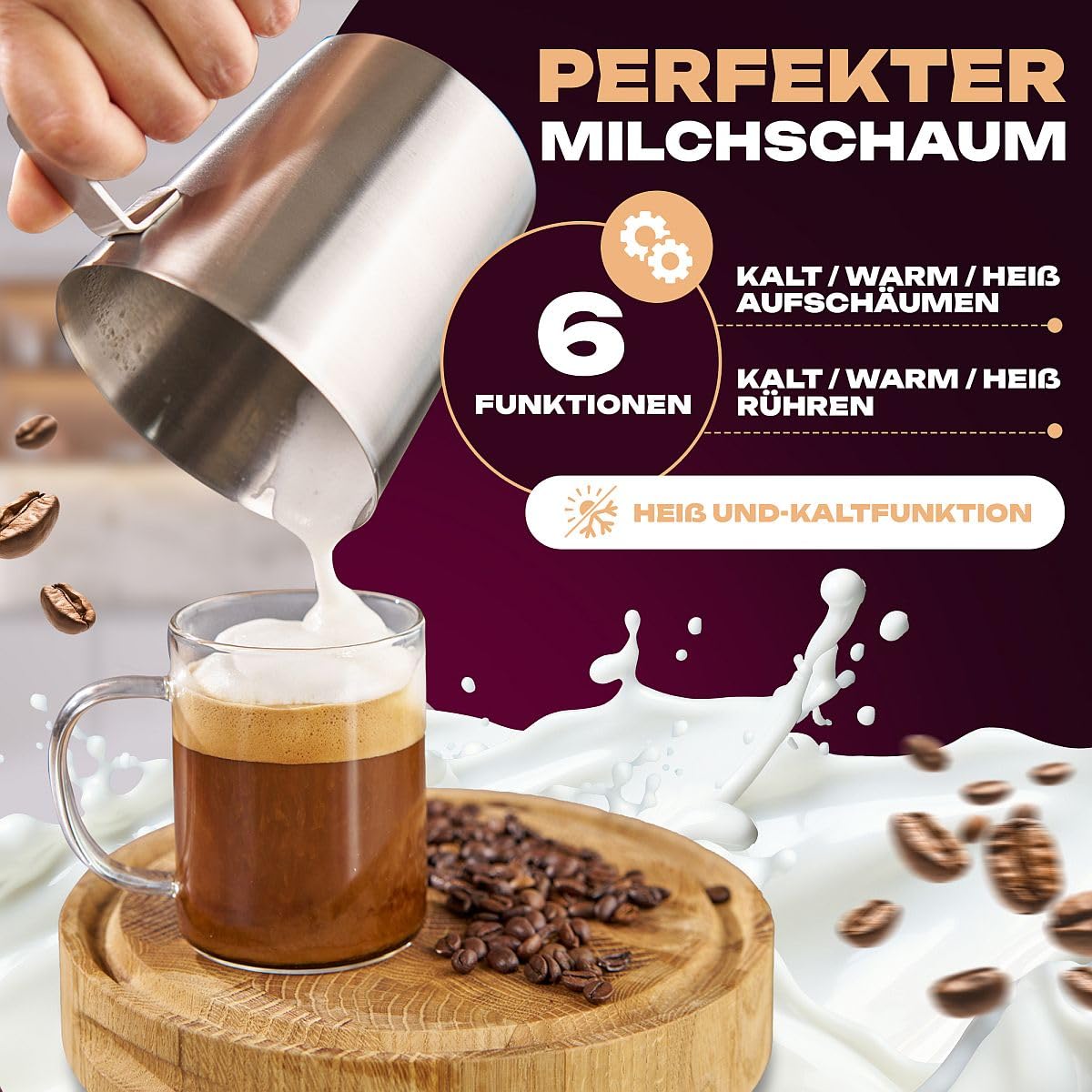  Proficook milk frother 1032