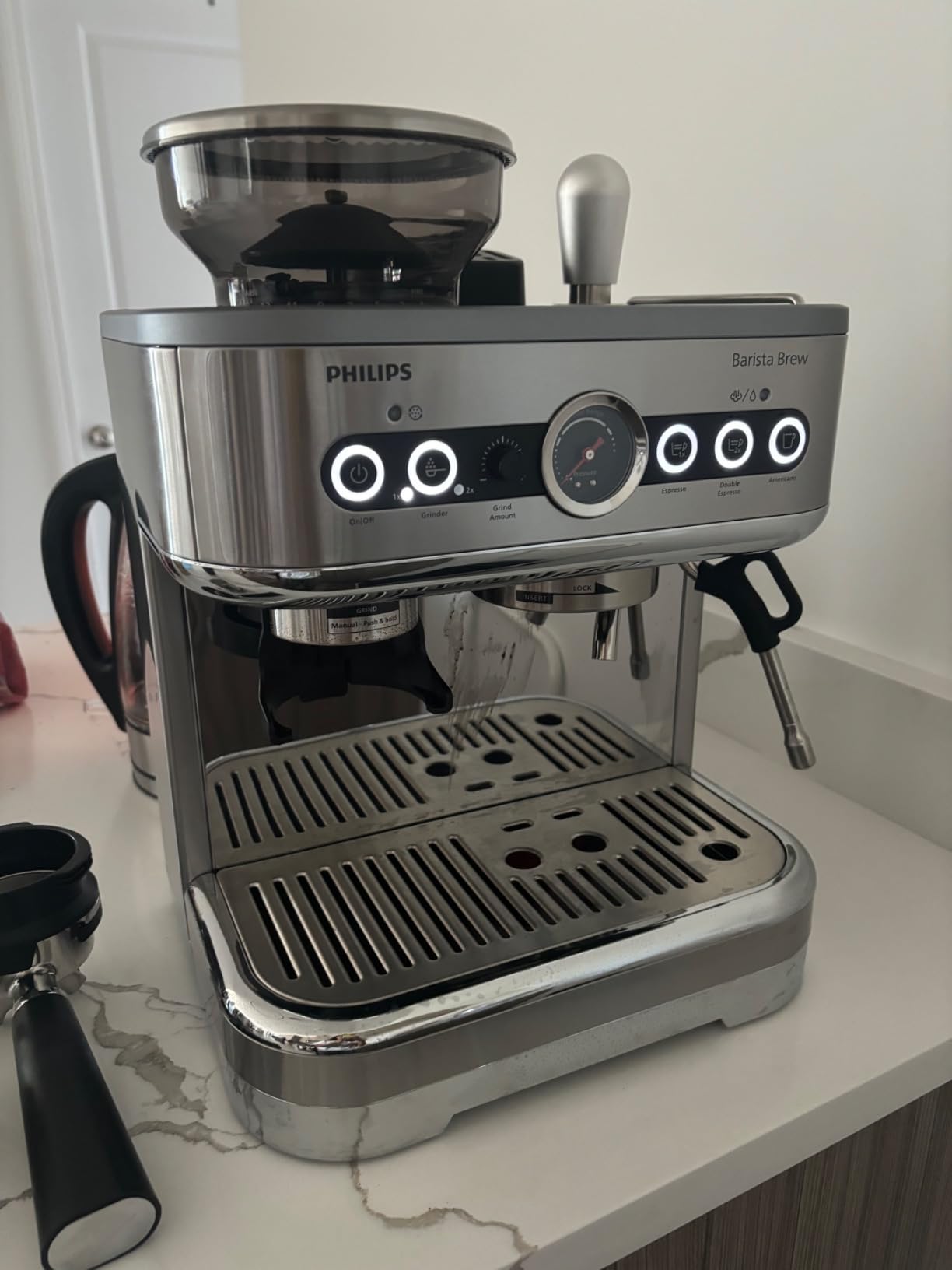  Philips espresso maker barista brew 3228