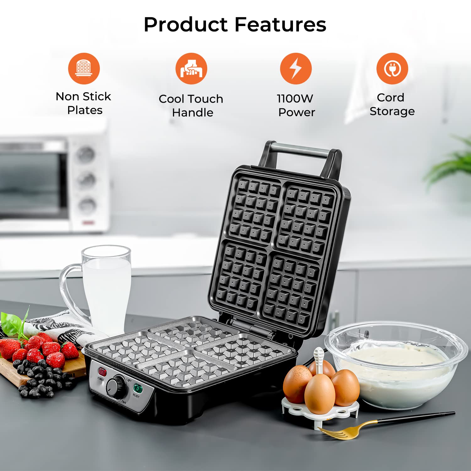 Geepas waffle maker 5417