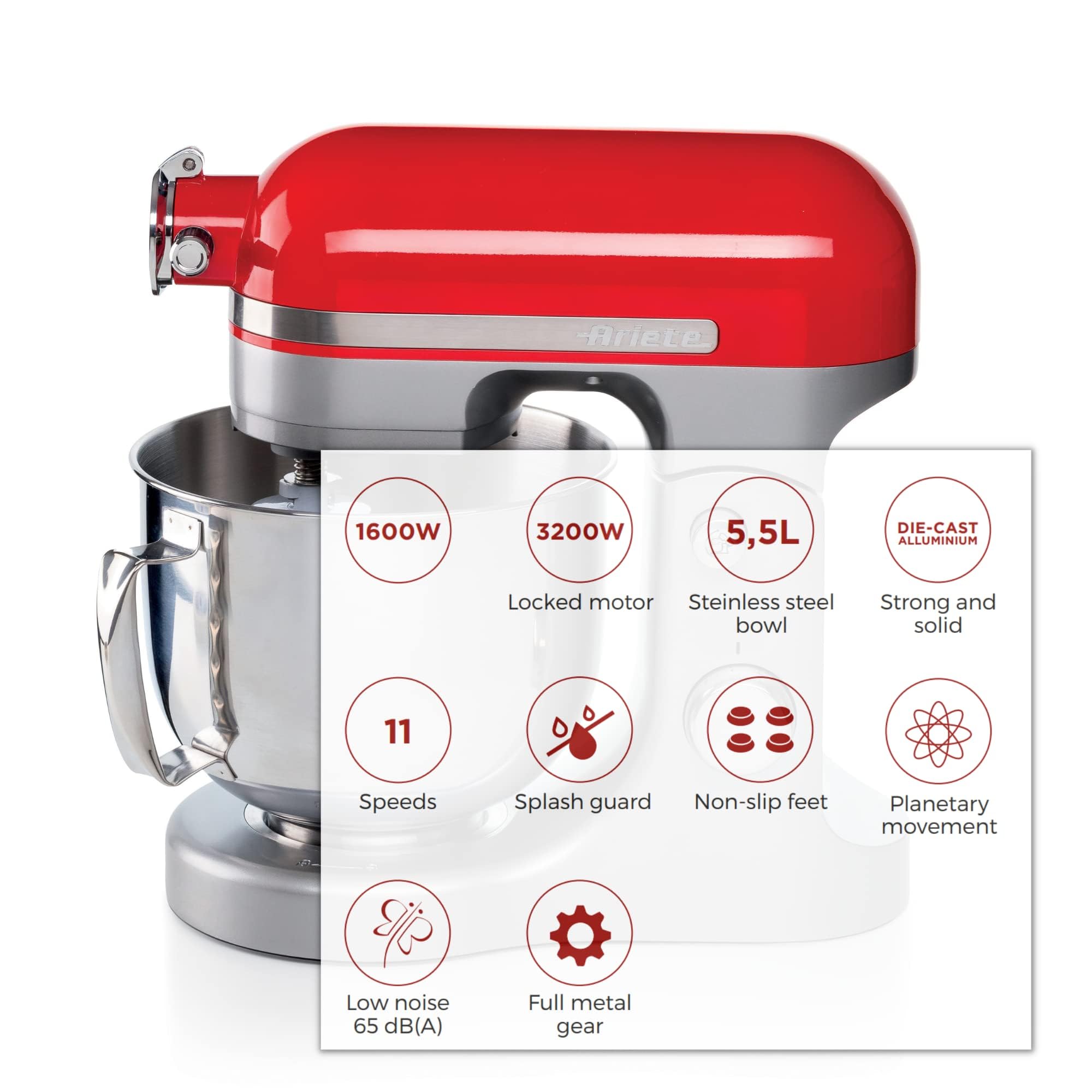  Ariete 1589 stand mixer