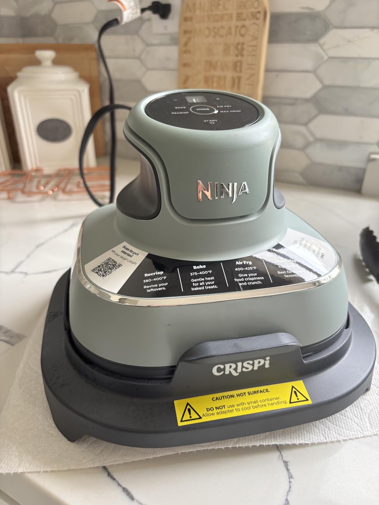  Ninja glass air fryer fn101