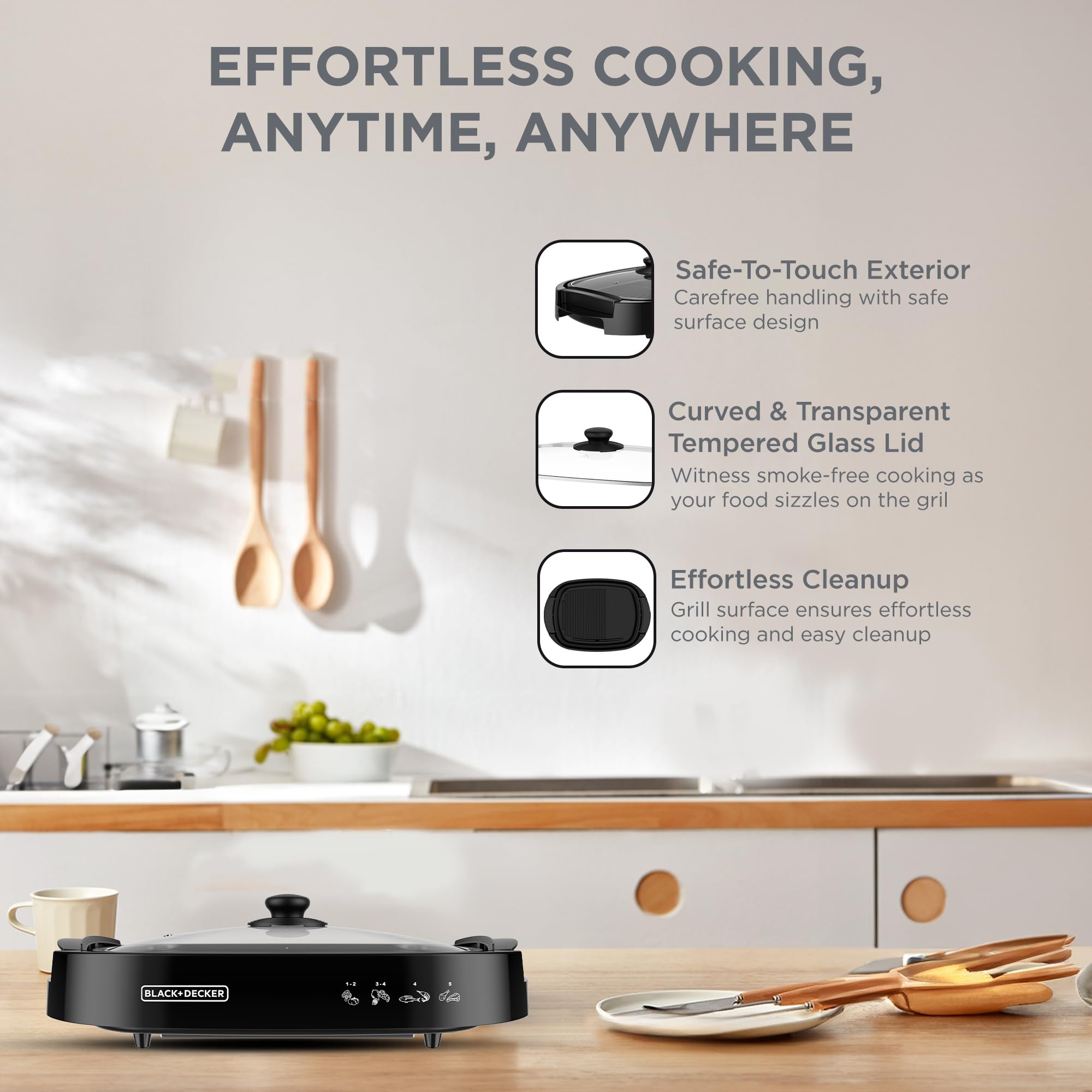  Black+decker gh1500 flat grill