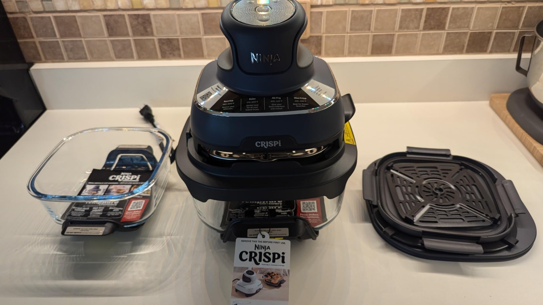  Ninja Crispi glass air fryer fn101