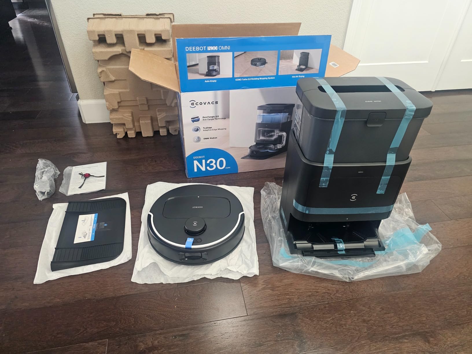  Ecovacs robot vacuum n30 pro omni