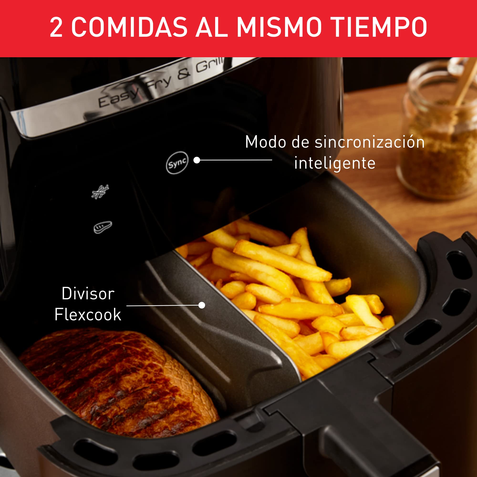  Tefal air fry ey801