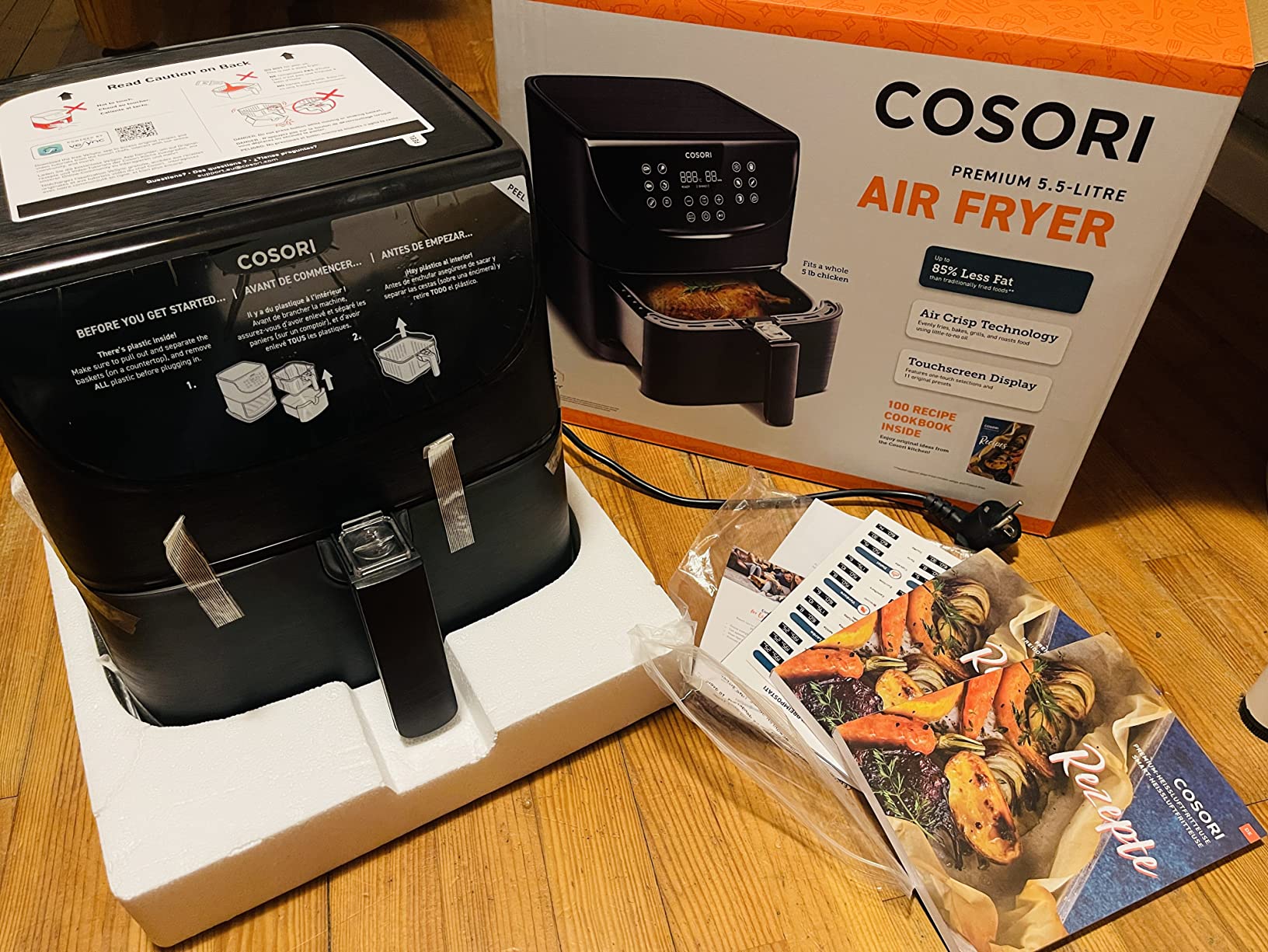  Cosori cs185 air fryer