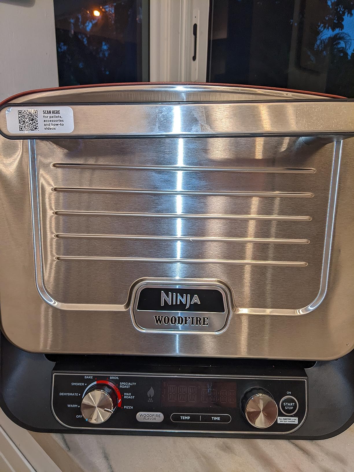  Ninja woodfire outdoor pizza oven oo101 