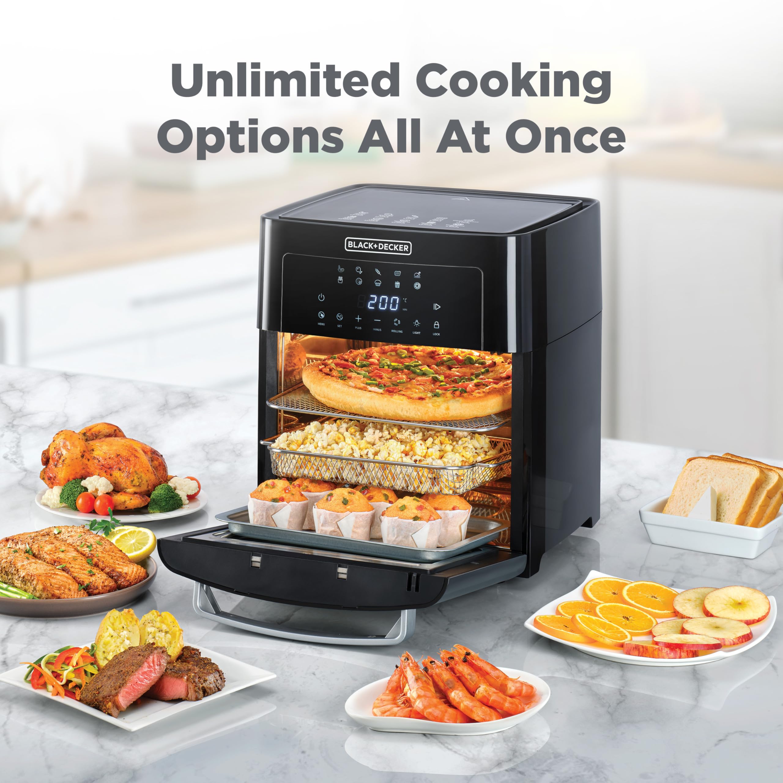  Black+decker aof150 b5 air fryer oven