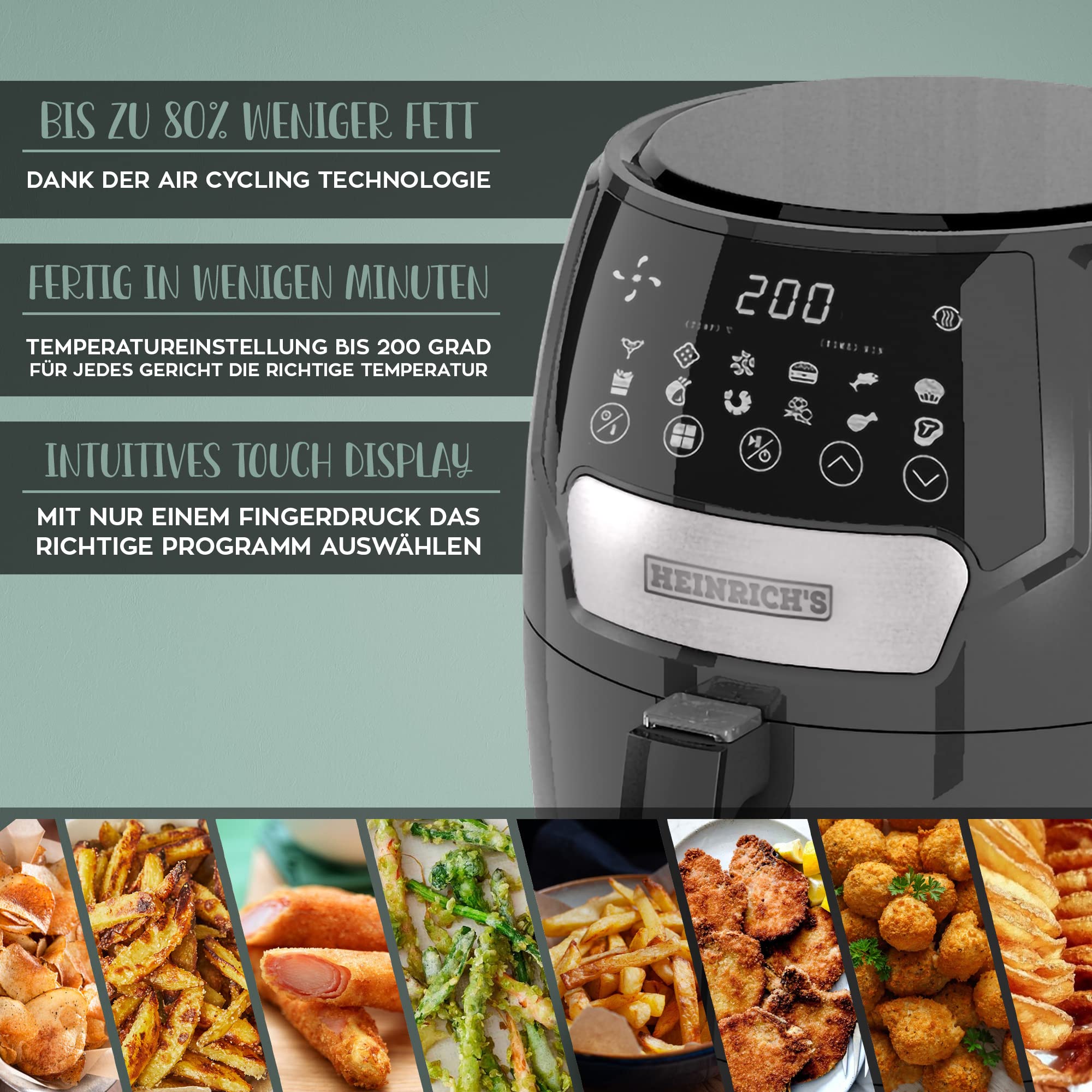  Heinrichs air fryer 8212