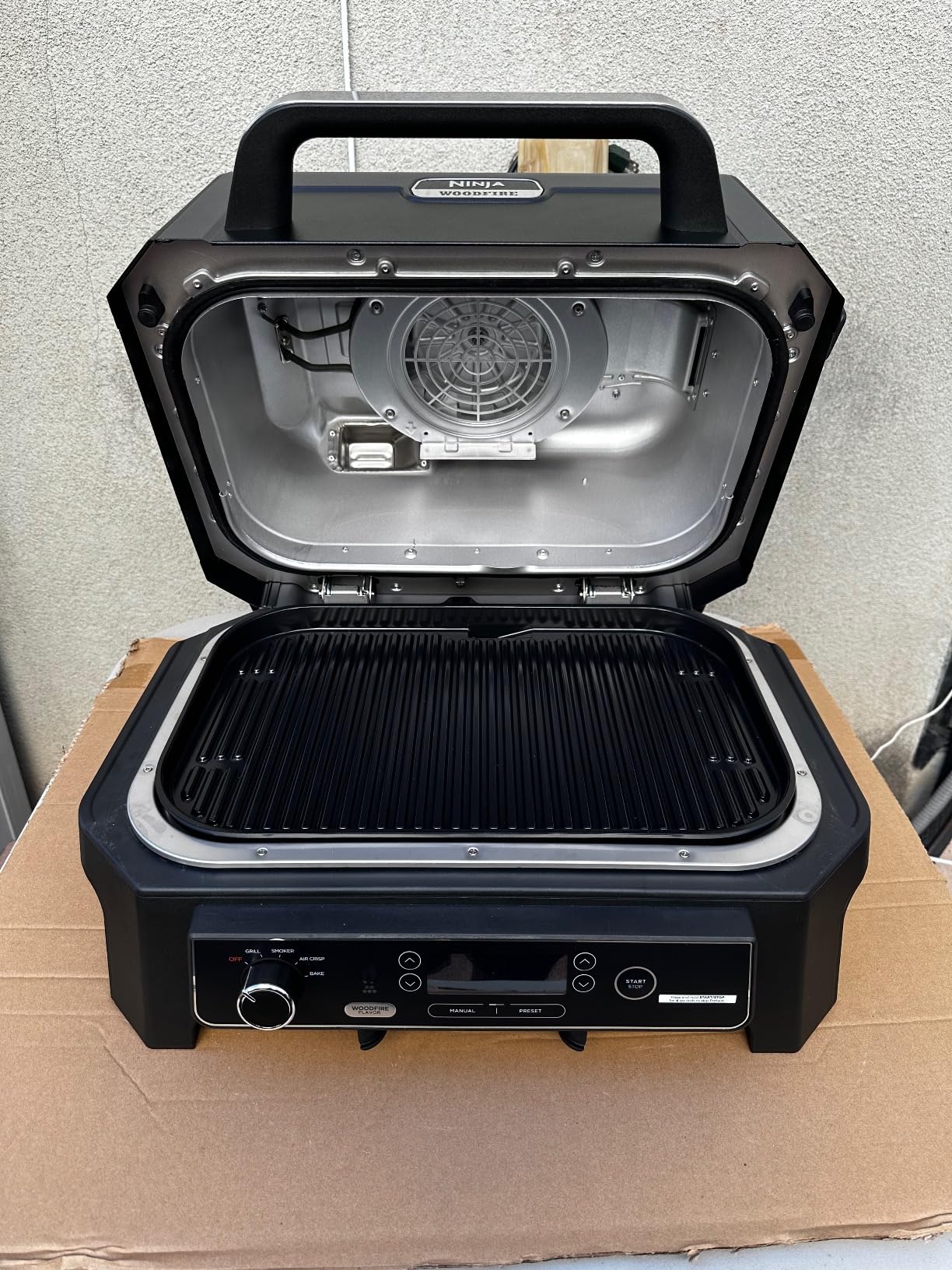  Ninja wood fire pro XL outdoor BBQ grill air fryer og850