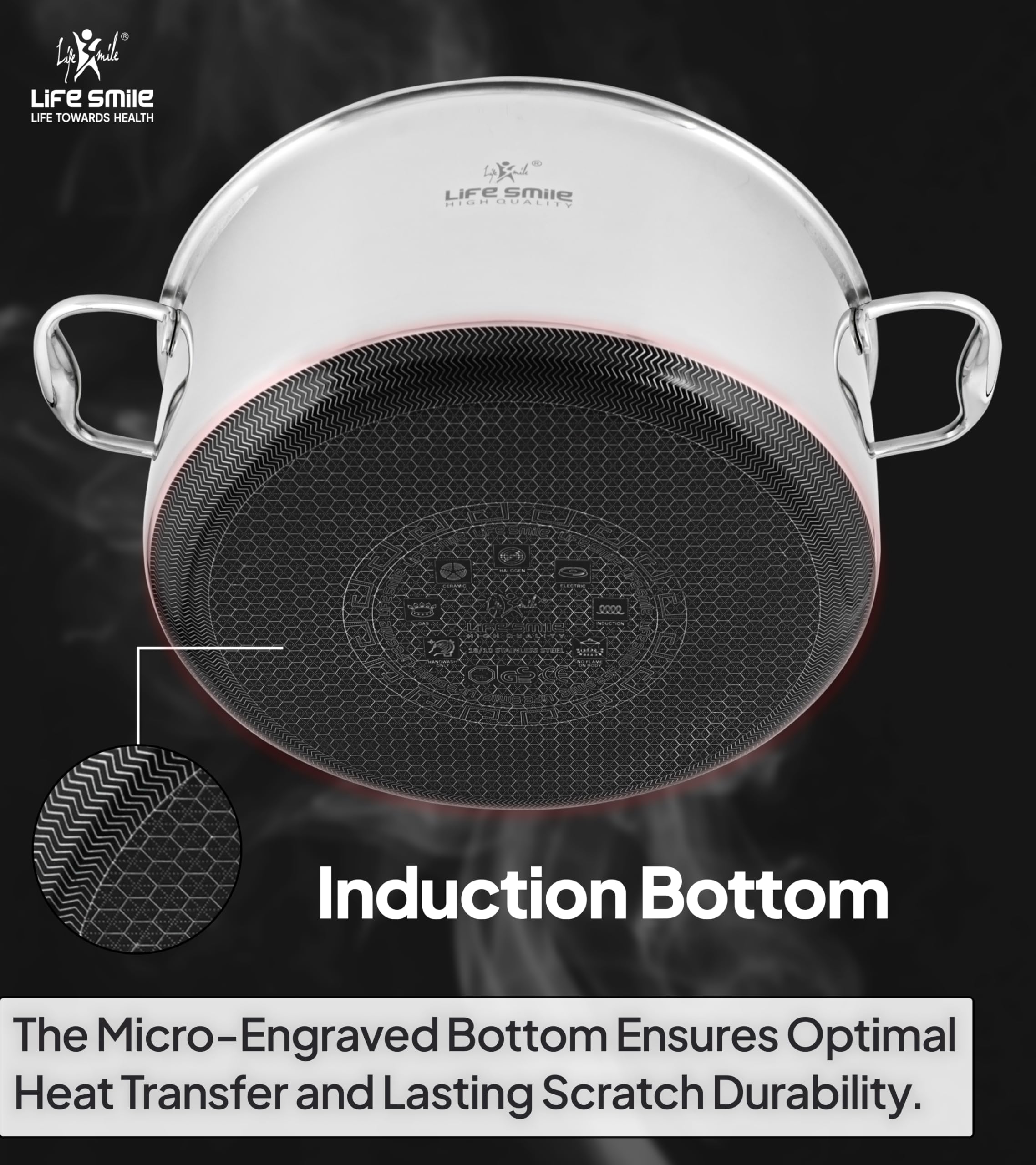  Life smile ultra non stick steel 