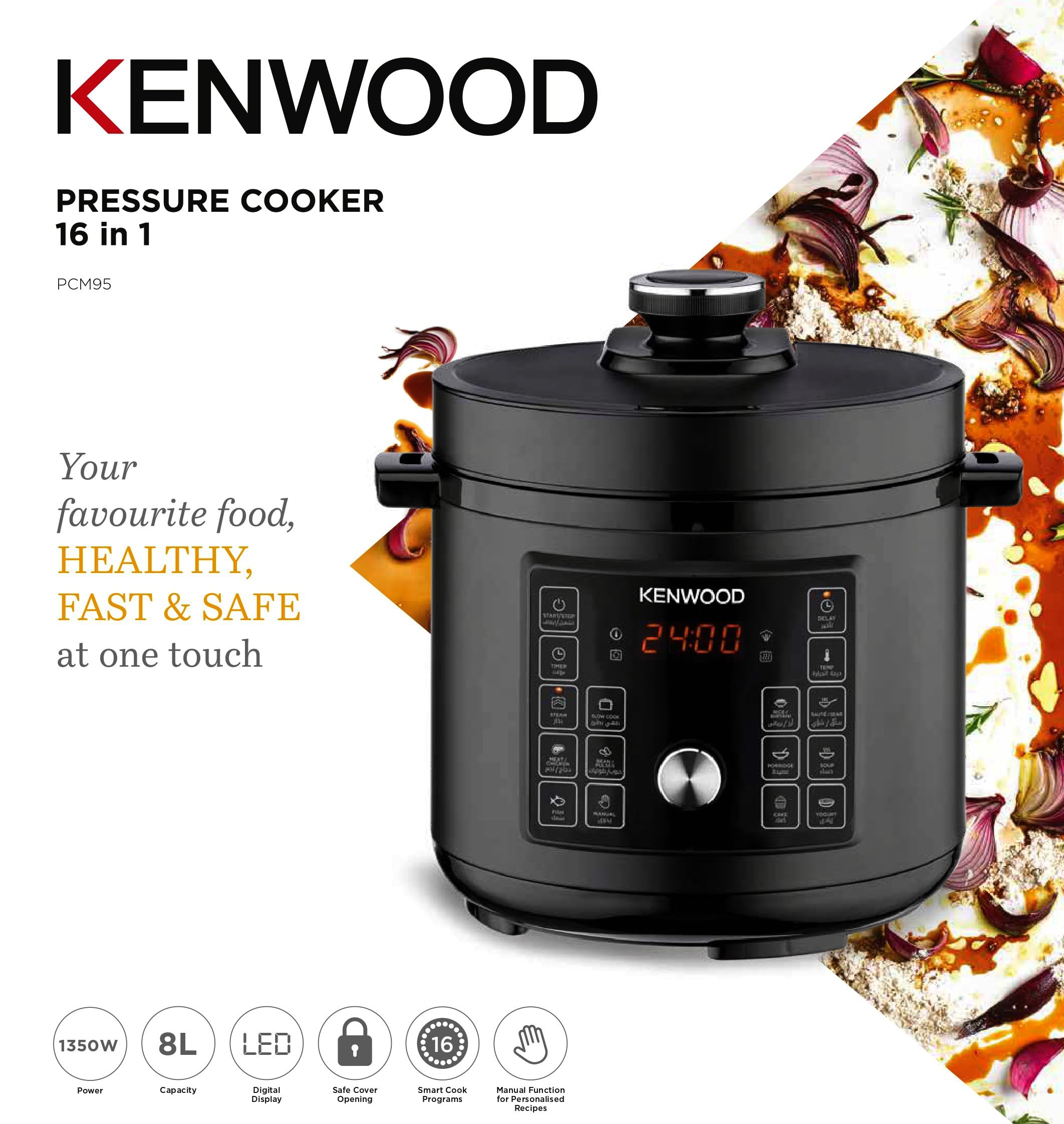  Kenwood pcm95 electric pressure cooker