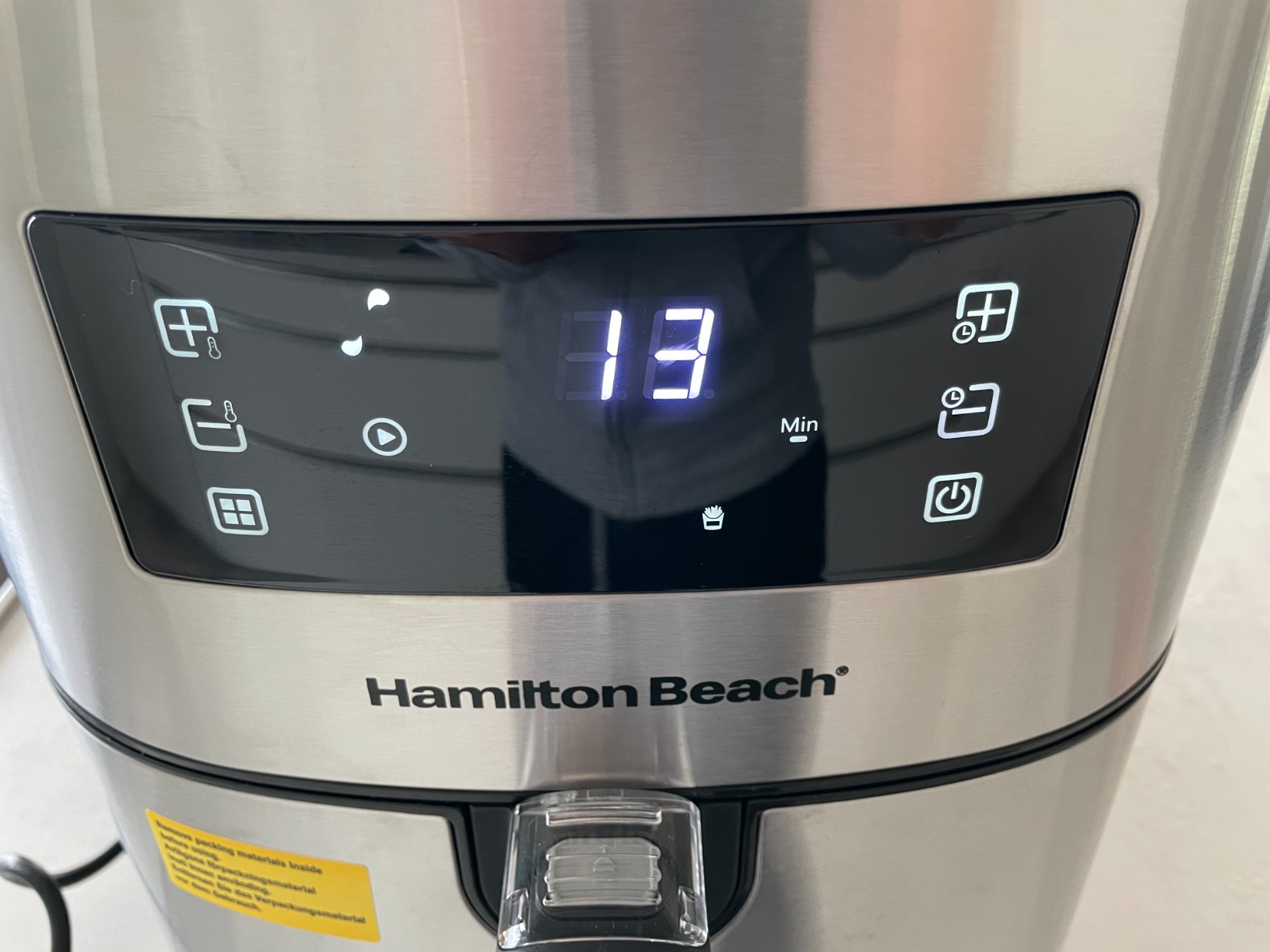  Hamilton beach air fry 35075