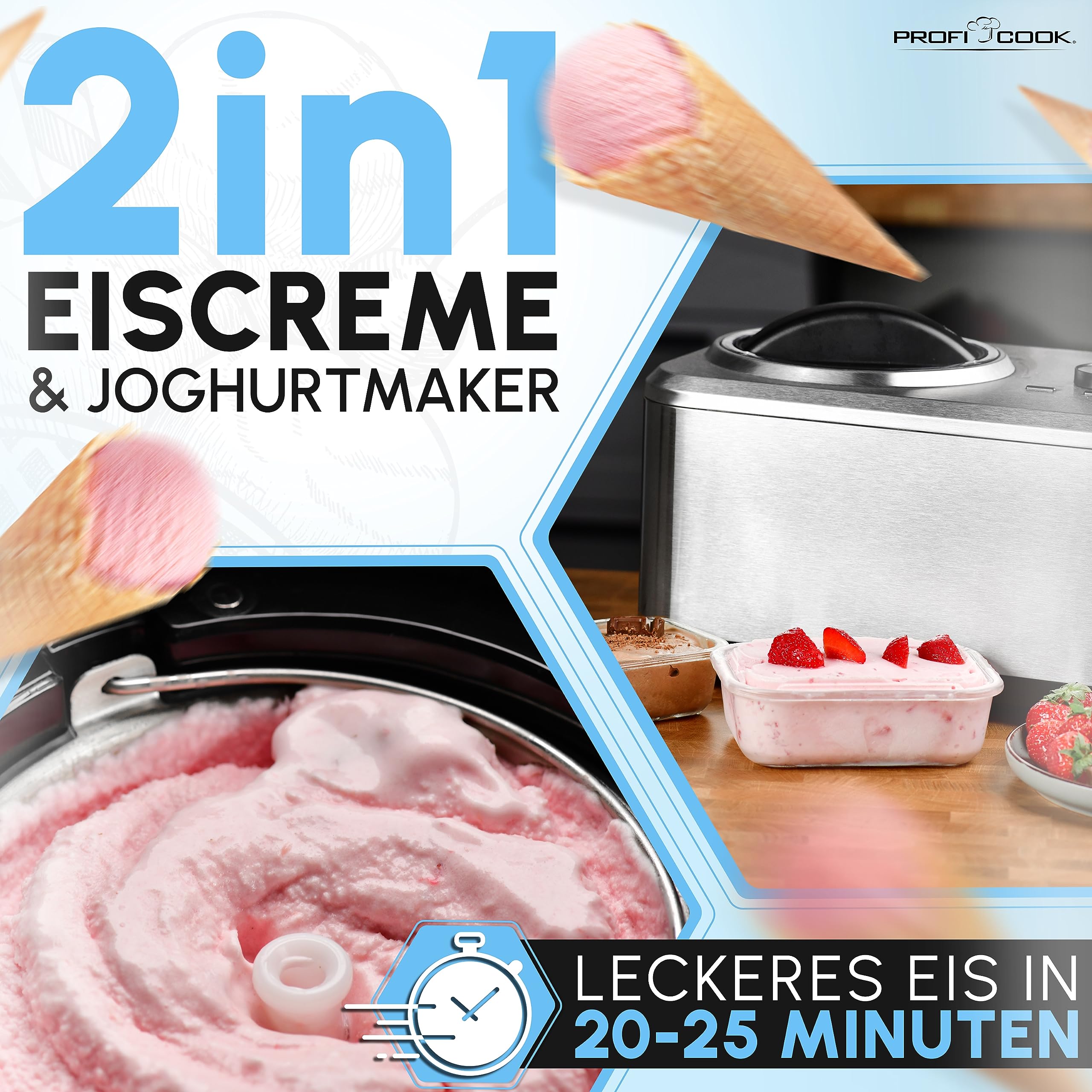  Proficook ice maker 1268