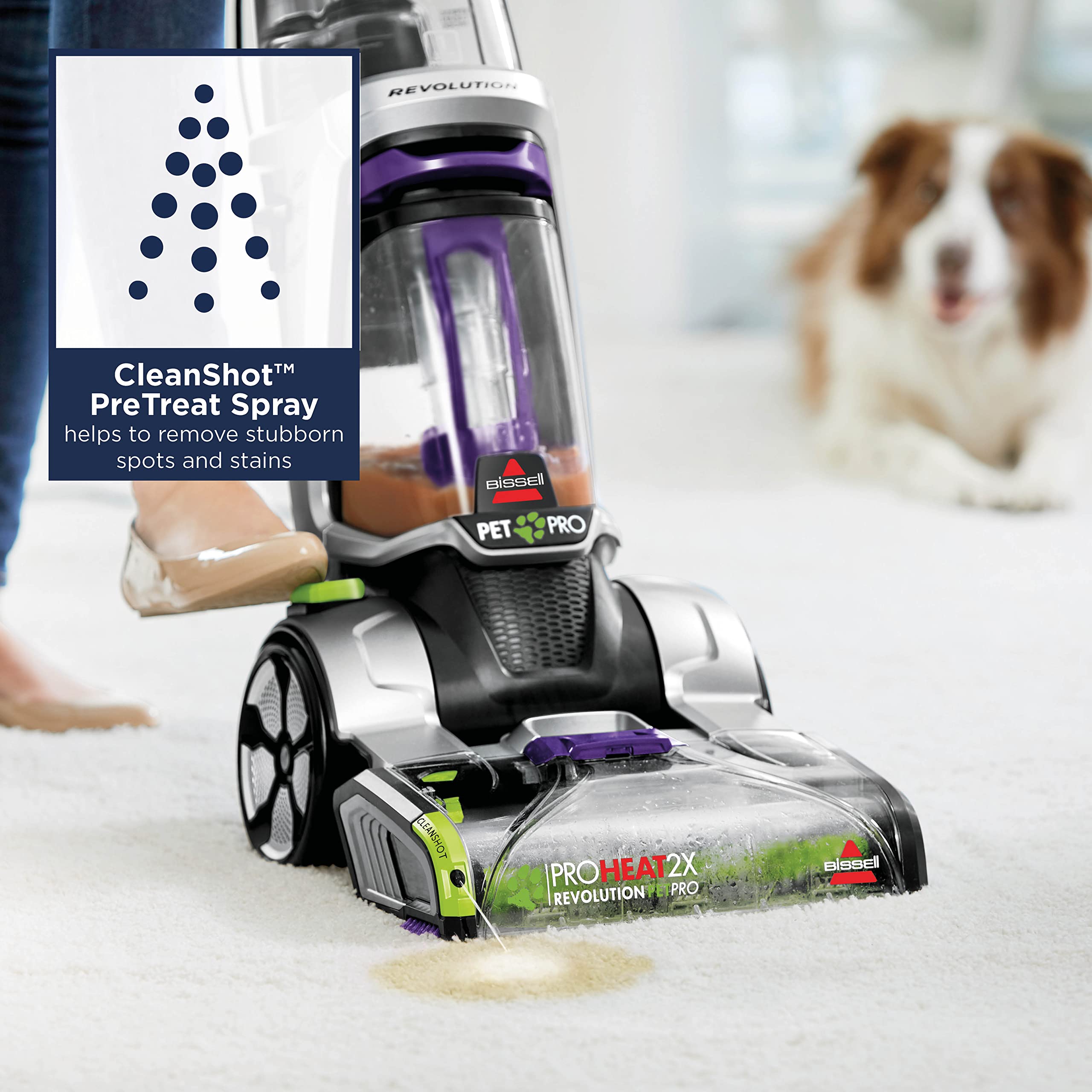  Bissell proheat 2x carpet cleaner 2066