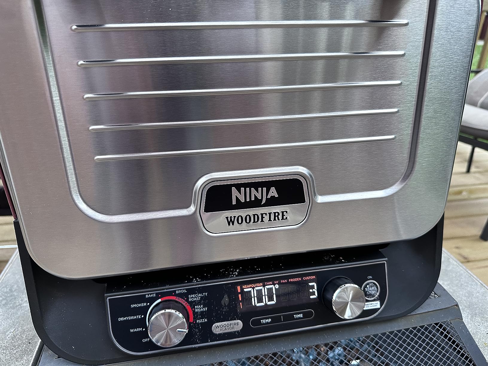  Ninja woodfire outdoor pizza oven oo101 