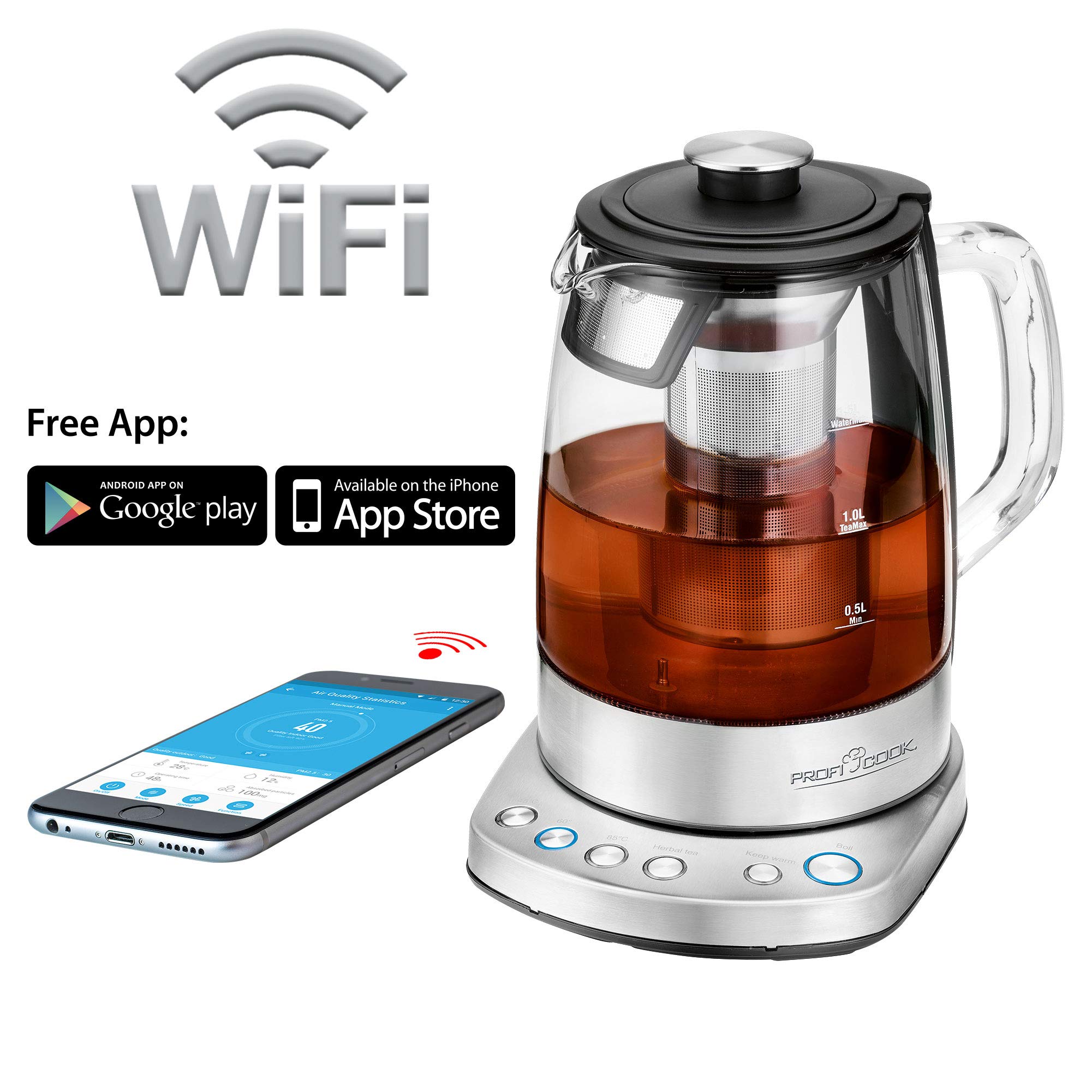  Proficook tea kettle 1167 WiFi 