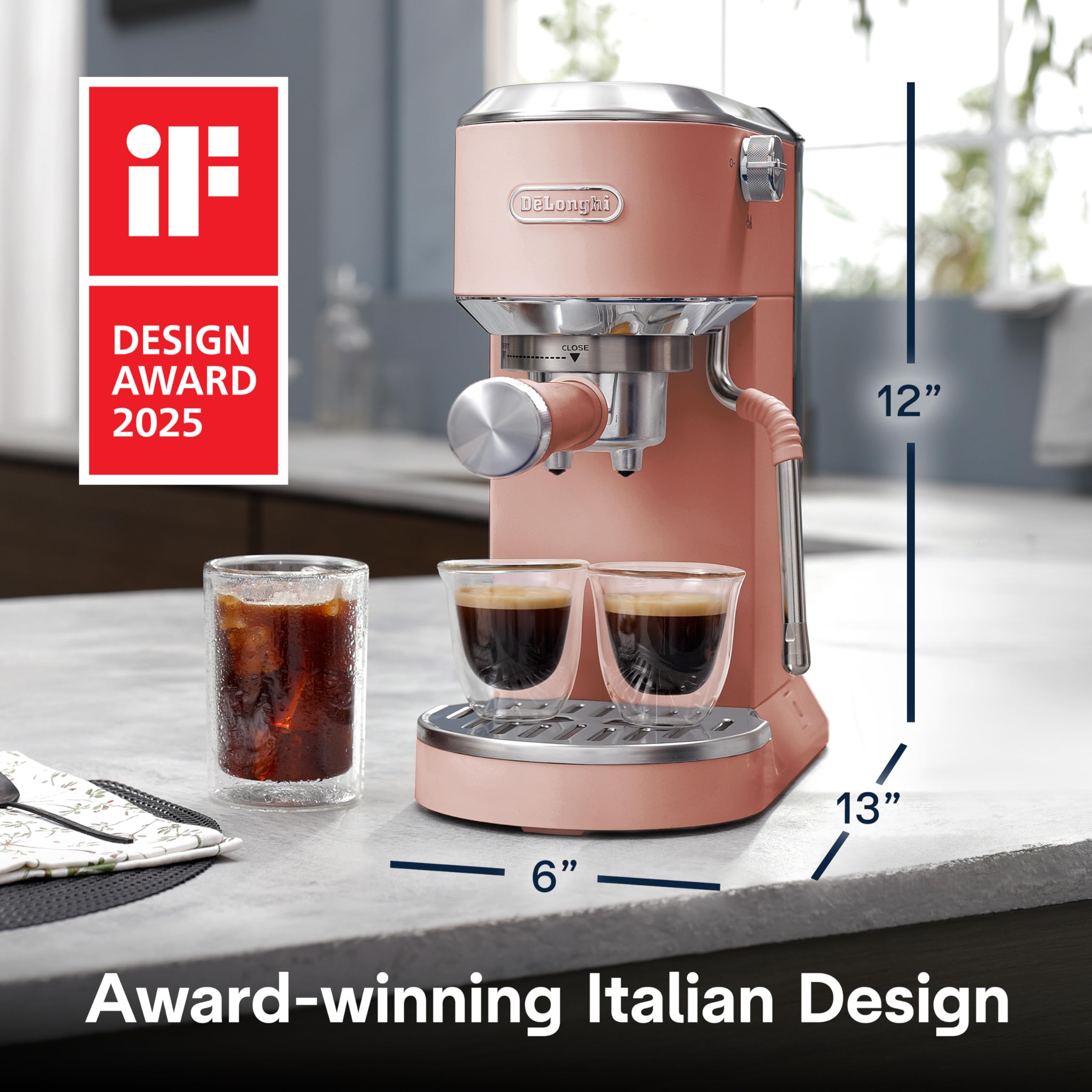  Delonghi dedica duo espresso maker ec890