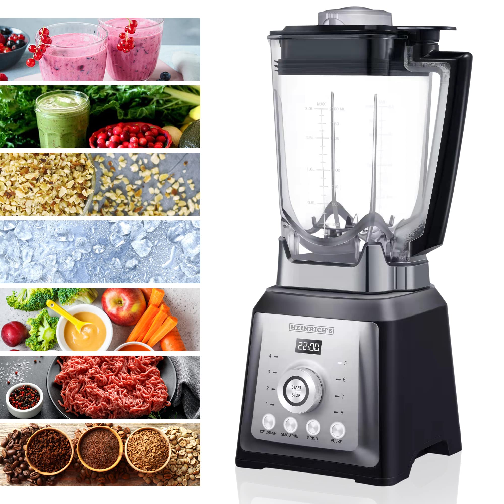  Heinrichs blender power mixer 8160 