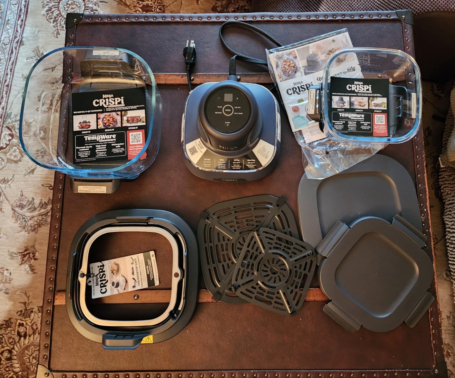  Ninja Crispi glass air fryer fn101